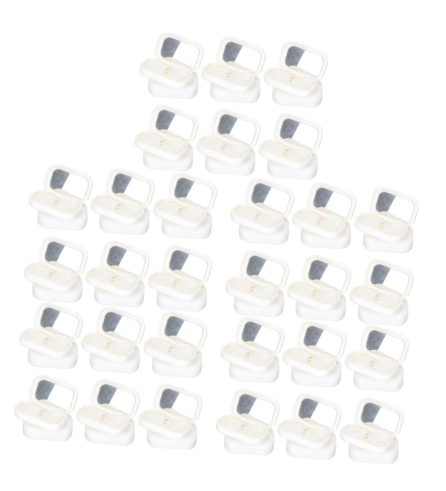 Partykindom 60-Piece Contact Lens Holder Kit - Eye Lens Container & Case for Safe Storage - Buy Online on GoSupps.com