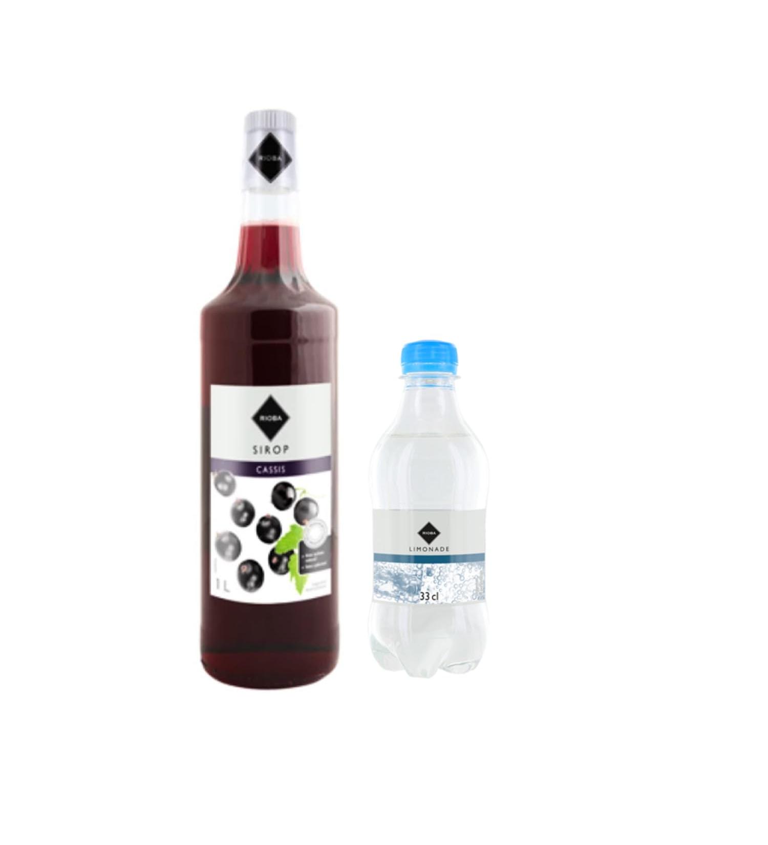  Wine And More Gilbert & Lemonade Gilbert Blackcurrant Syrup Set 1 Litre - Gilbert Lemonade (24 x 33 cl) - Buy Online on GoSupps.com