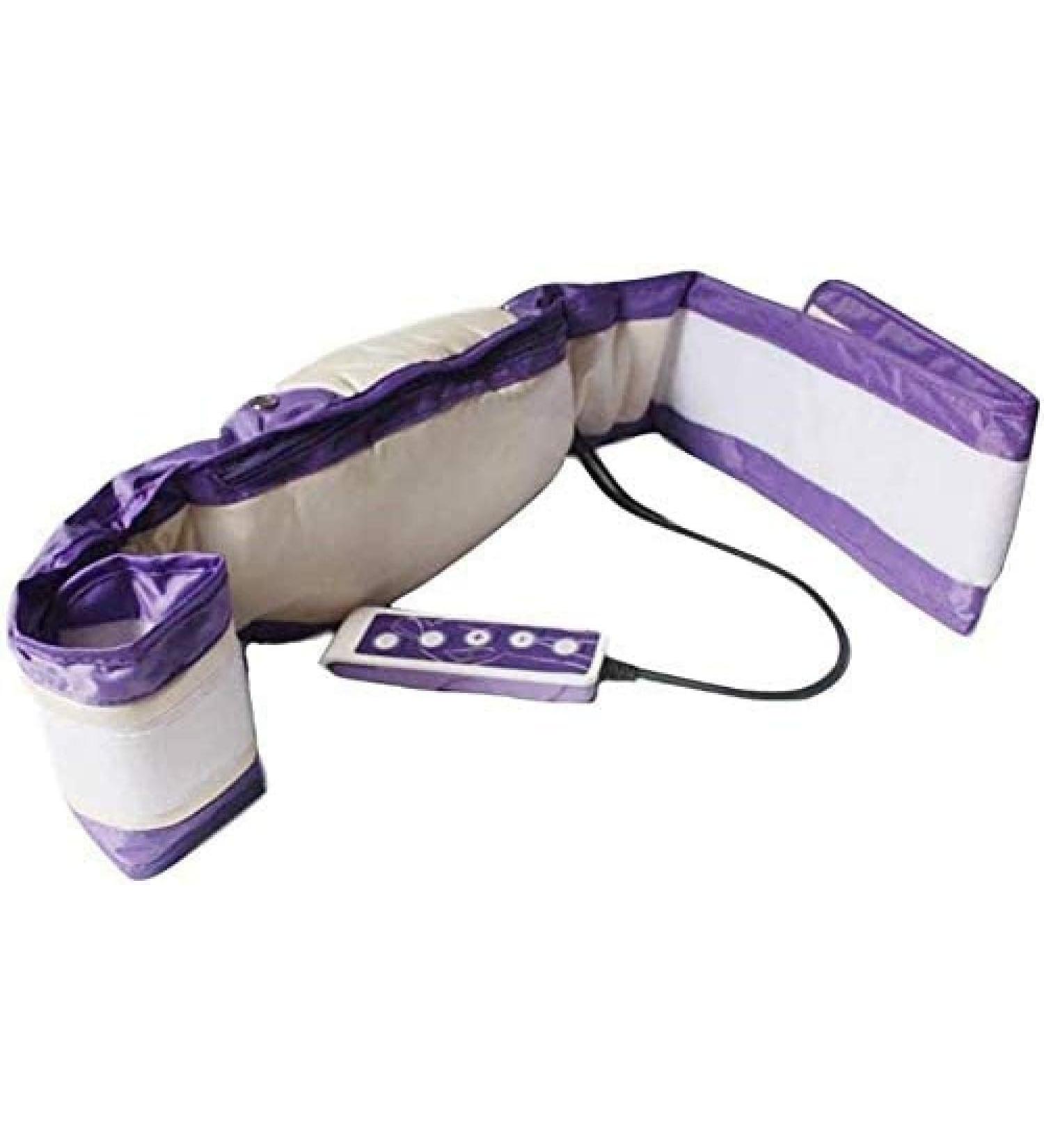 Pruoyoy Massage Slimming Device - Electric Weight Loss Belt with Heat Function | Fat Burner for Hips Back & Stomach - Buy Online on GoSupps.com