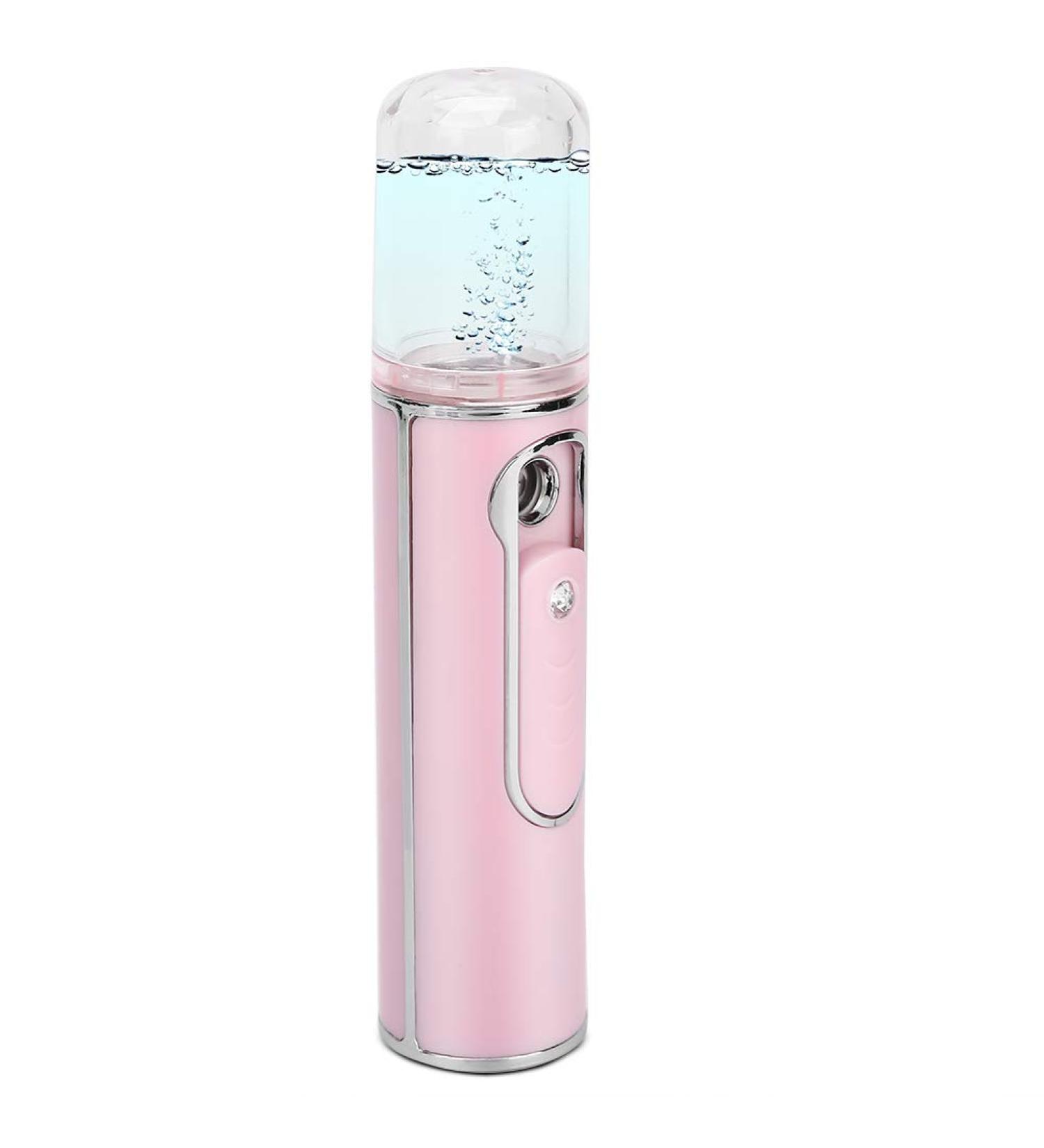 USB Rechargeable Face Mist Sprayer Mini Portable Facial Humidifier for Women Facial Moisturizer - Buy Online on GoSupps.com