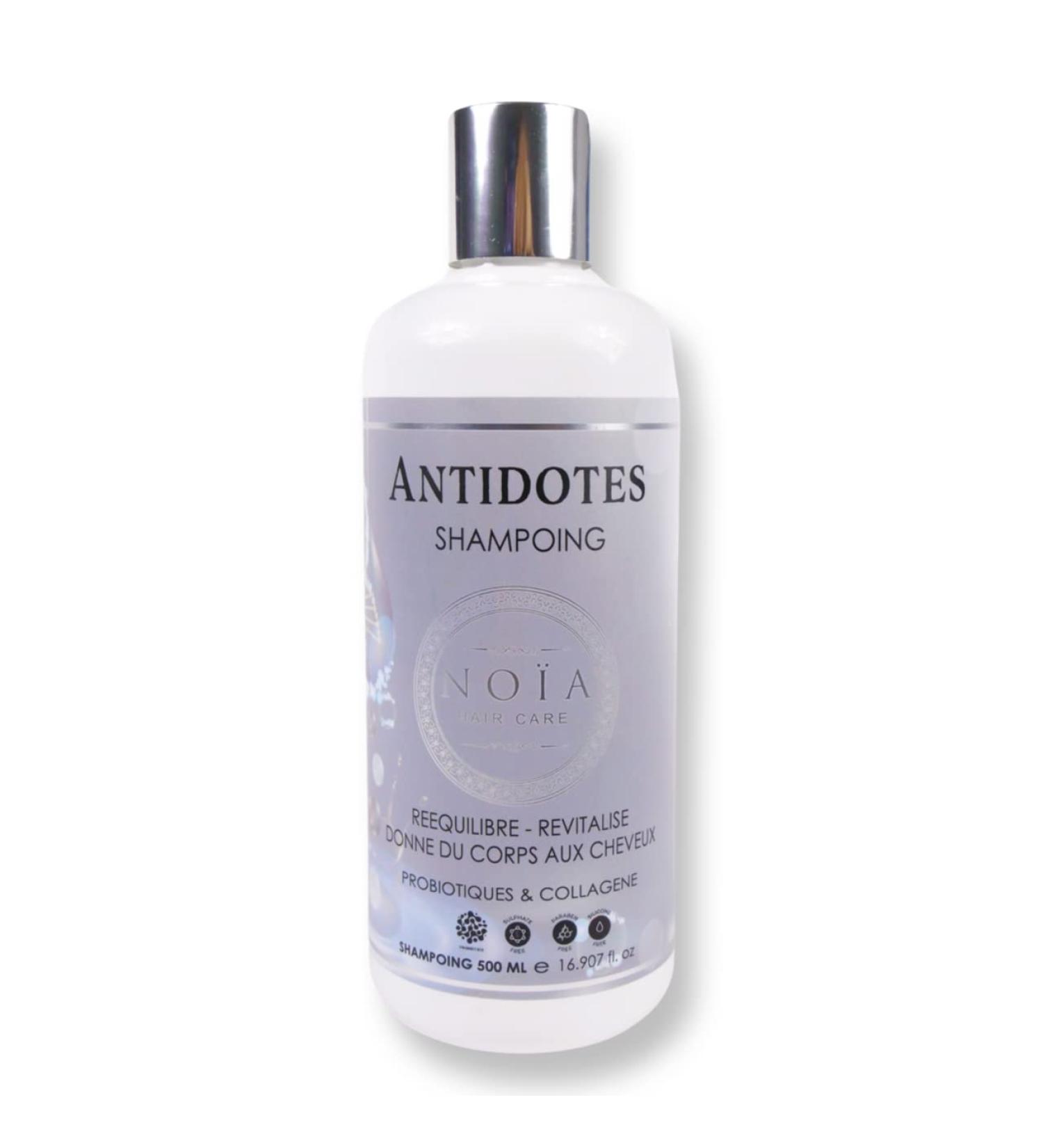 Sulfate-free shampoo - Probiotics & Collagen - Antidotes range - NO A HAIR - 500ML - Buy Online on GoSupps.com