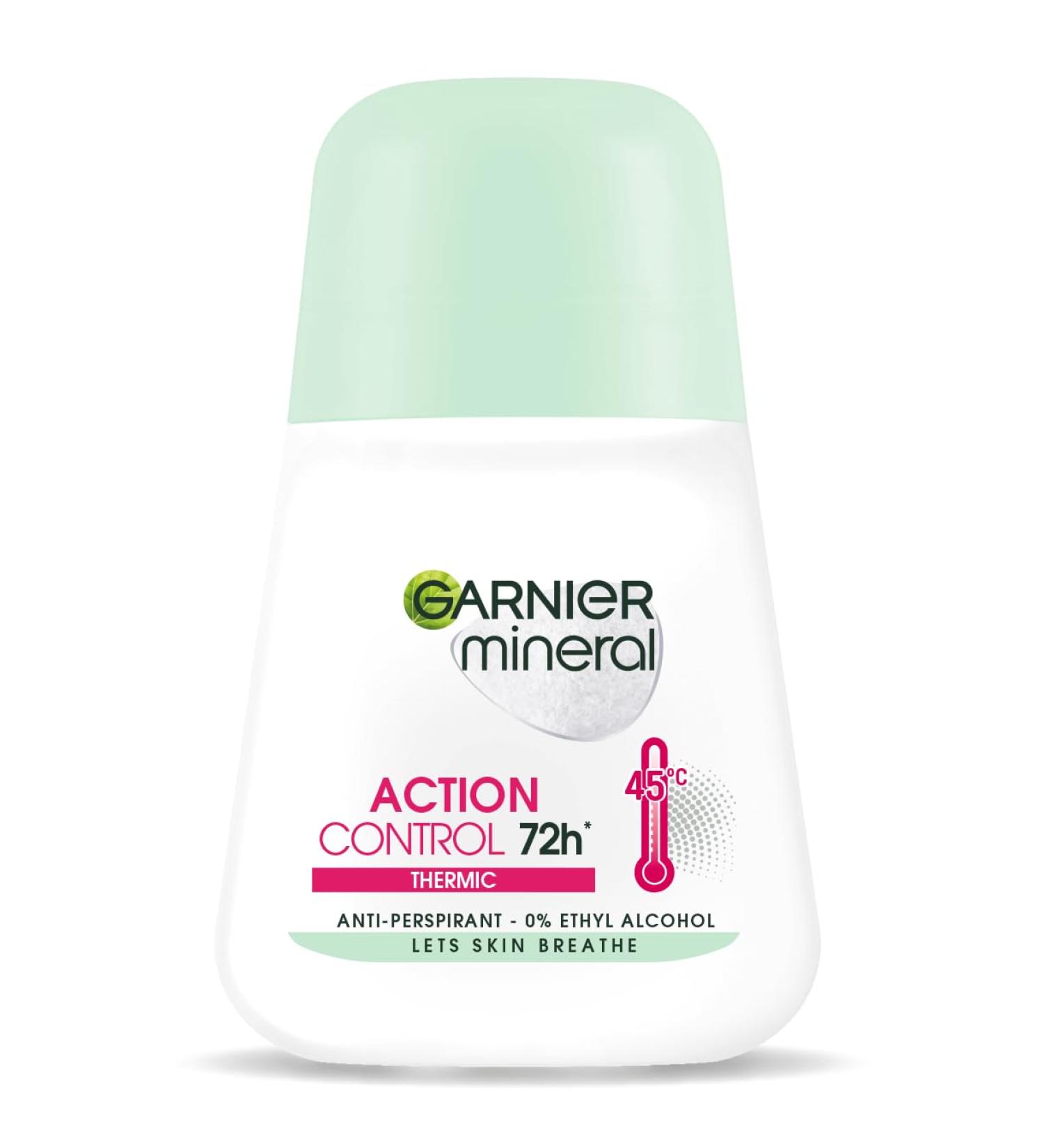 Garnier Mineral Action Control Thermic Antiperspirant in a roll-on 50ml