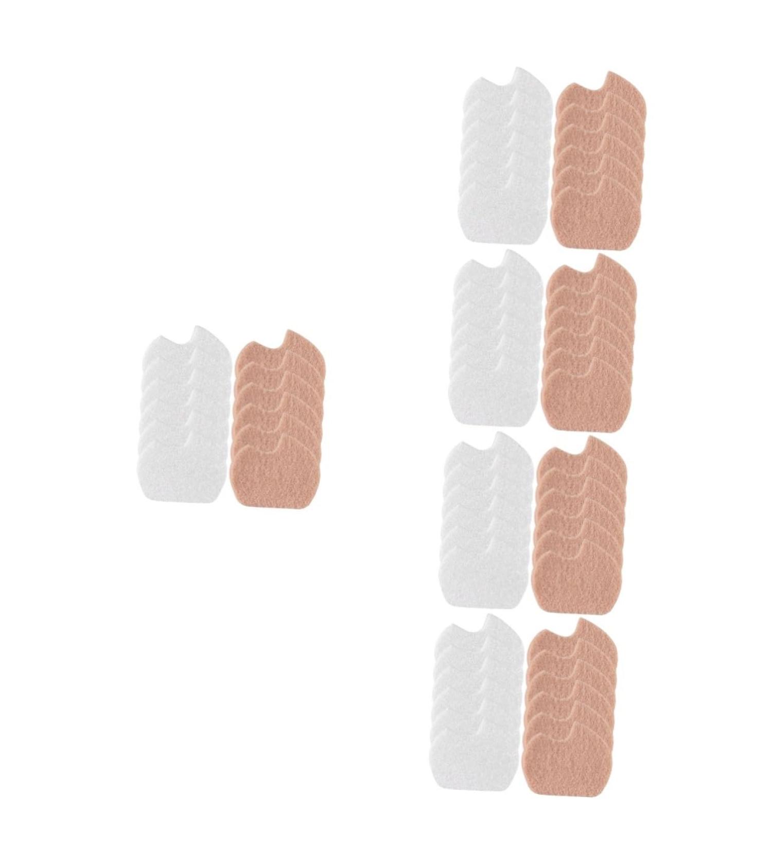 FOMIYES 30 Pairs Forefoot Pad Shoe Inserts Women's Heel & Forefoot Cushions Adhesive & Reusable Wool Felt Miss Five Toes Protector - Buy Online on GoSupps.com