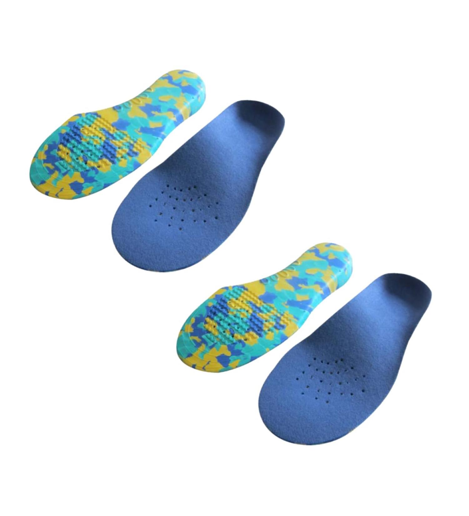 Beaupretty Arch Support Insoles - 2 Pairs Athletic Shoe Inserts for Plantar Fasciitis & Foot Comfort - Kids Camouflage Orthotics - Buy Online on GoSupps.com