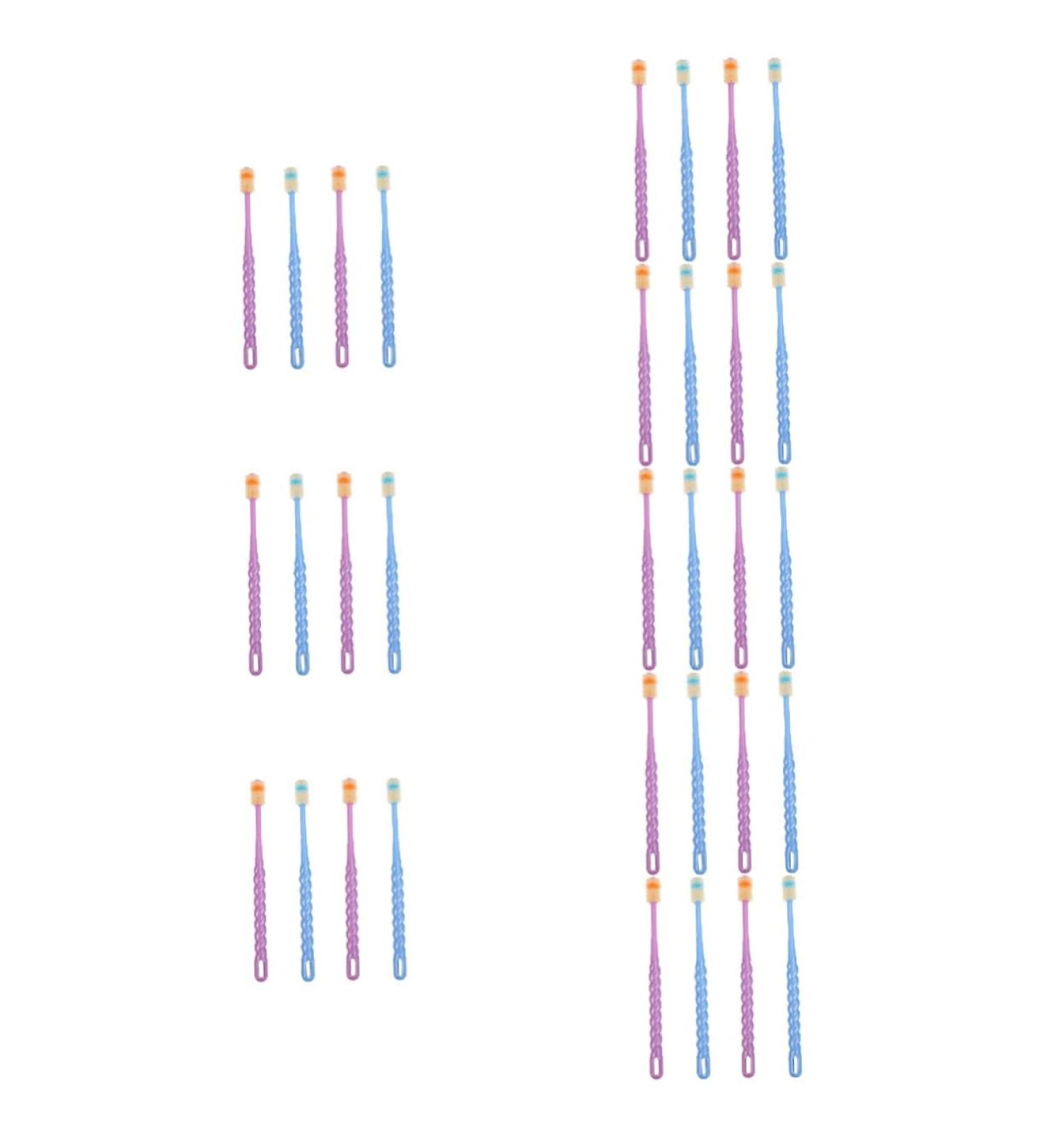 Minkissy 32 Pack Baby Toothbrushes for Toddlers - Gentle Gum Care & Infant Protection - Nylon Bristle Toothbrushes for Children & Babies - Buy Online on GoSupps.com