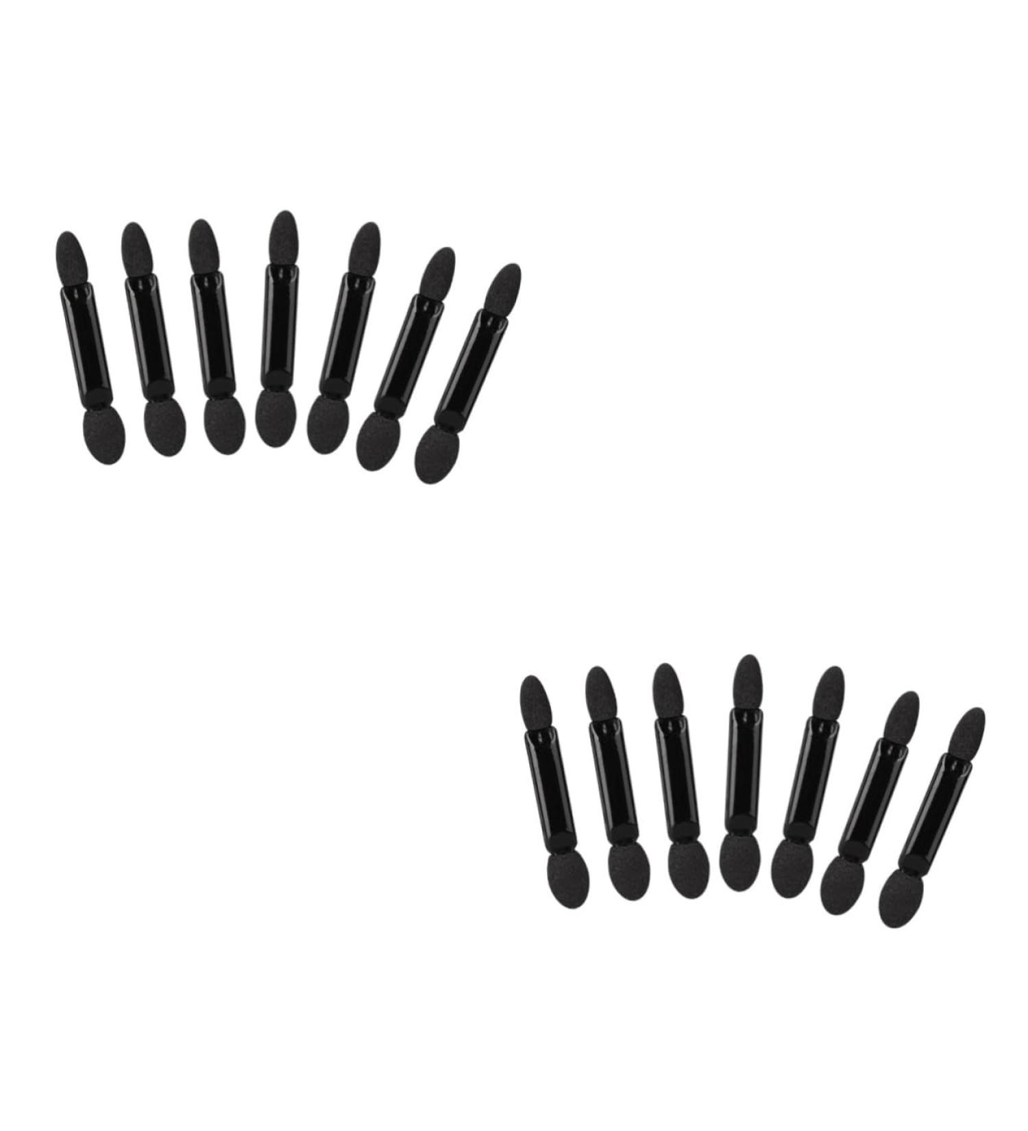 Beavorty 100 Pcs Eyeshadow Eye Shadow Applicator Eye Shadow Brush Miss Disposable Smudge Stick 50pcsx2pcs Blackx2pcs - Buy Online on GoSupps.com