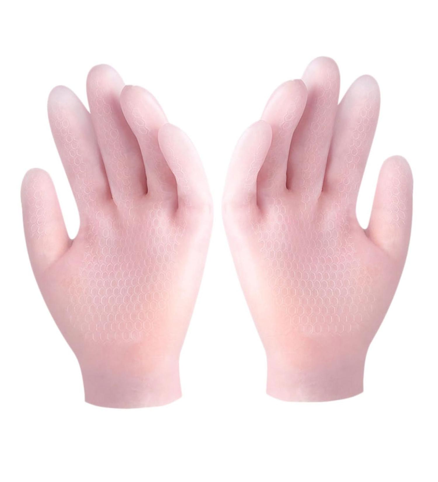PLAFOPE 1pair Moisturizing Gloves Moisturizing Repairing Gloves Hand Moisturizing Hand Covers Hand Care Gloves Hand Care Supplies Dry Hand Gloves Skin-Friendly Care Gloves 21.5x13cm - Buy Online on GoSupps.com