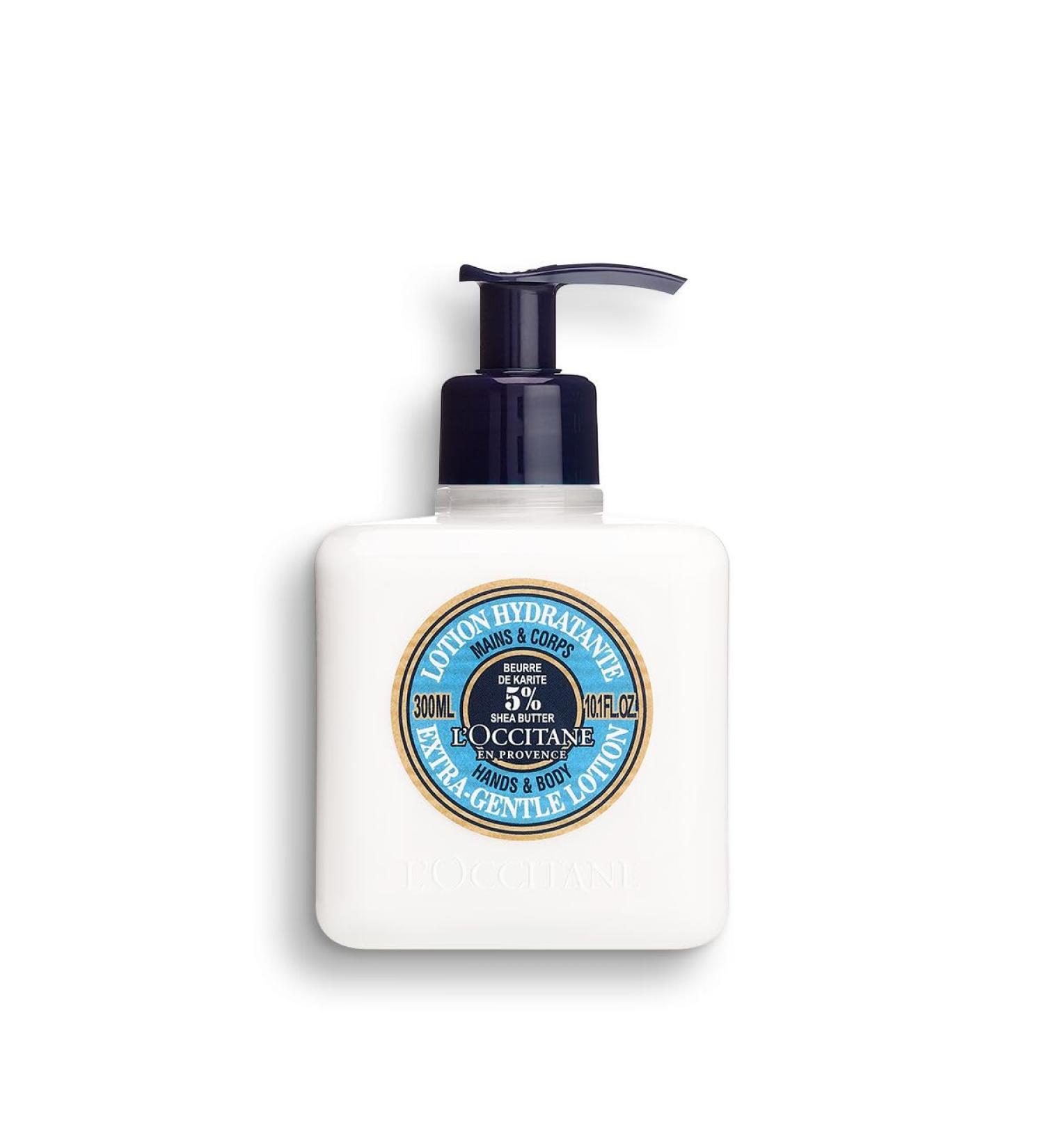 L'Occitane Shea Hands & Body Extra-Gentle Lotion 10.10 fl. oz - Nourishing Moisturizer for Soft Skin | International Shipping Available - Buy Online on GoSupps.com