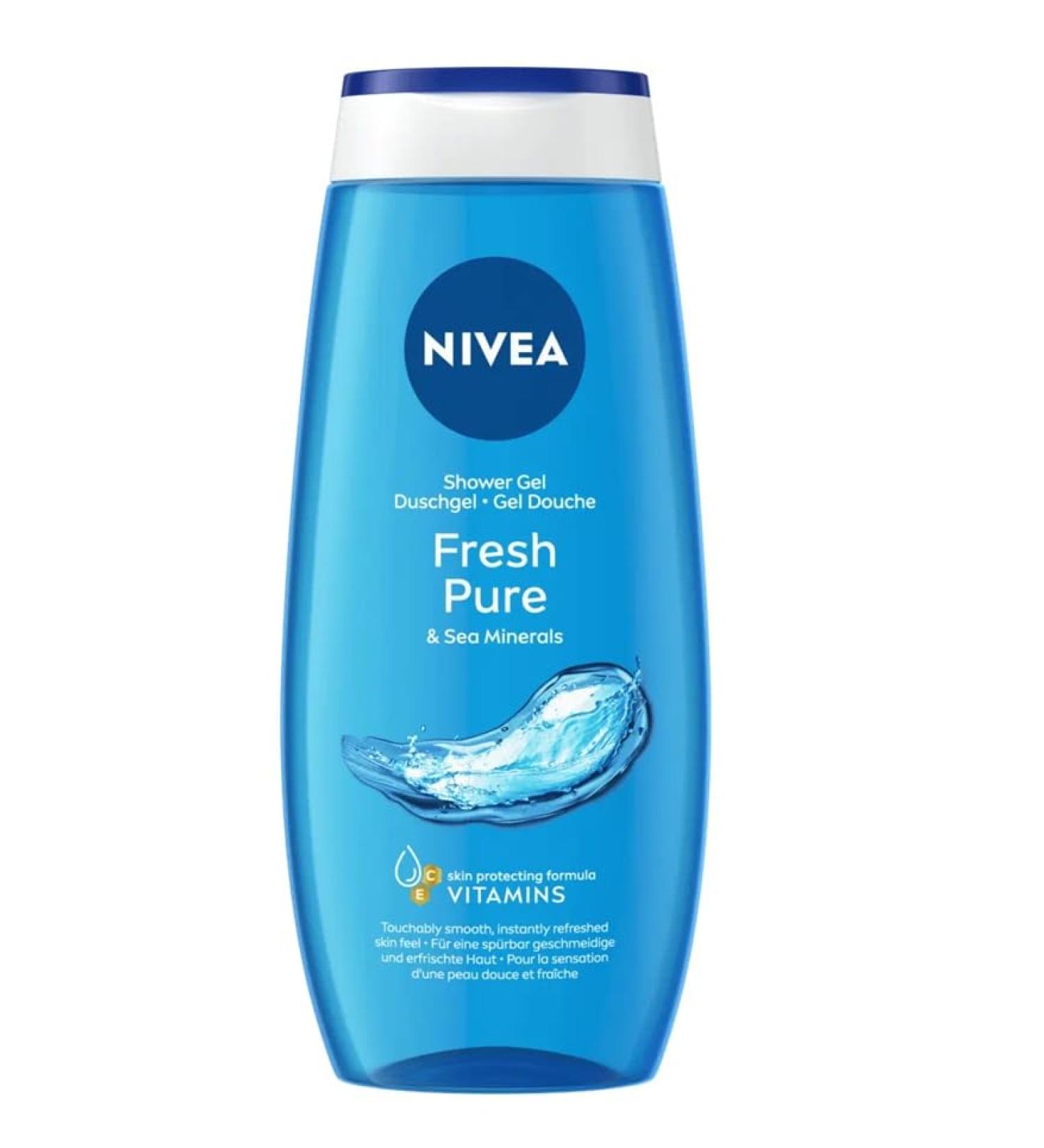 Beiersdorf AG Nivea shower gel WomenMen Fresh Pure pack of 6 250 ml