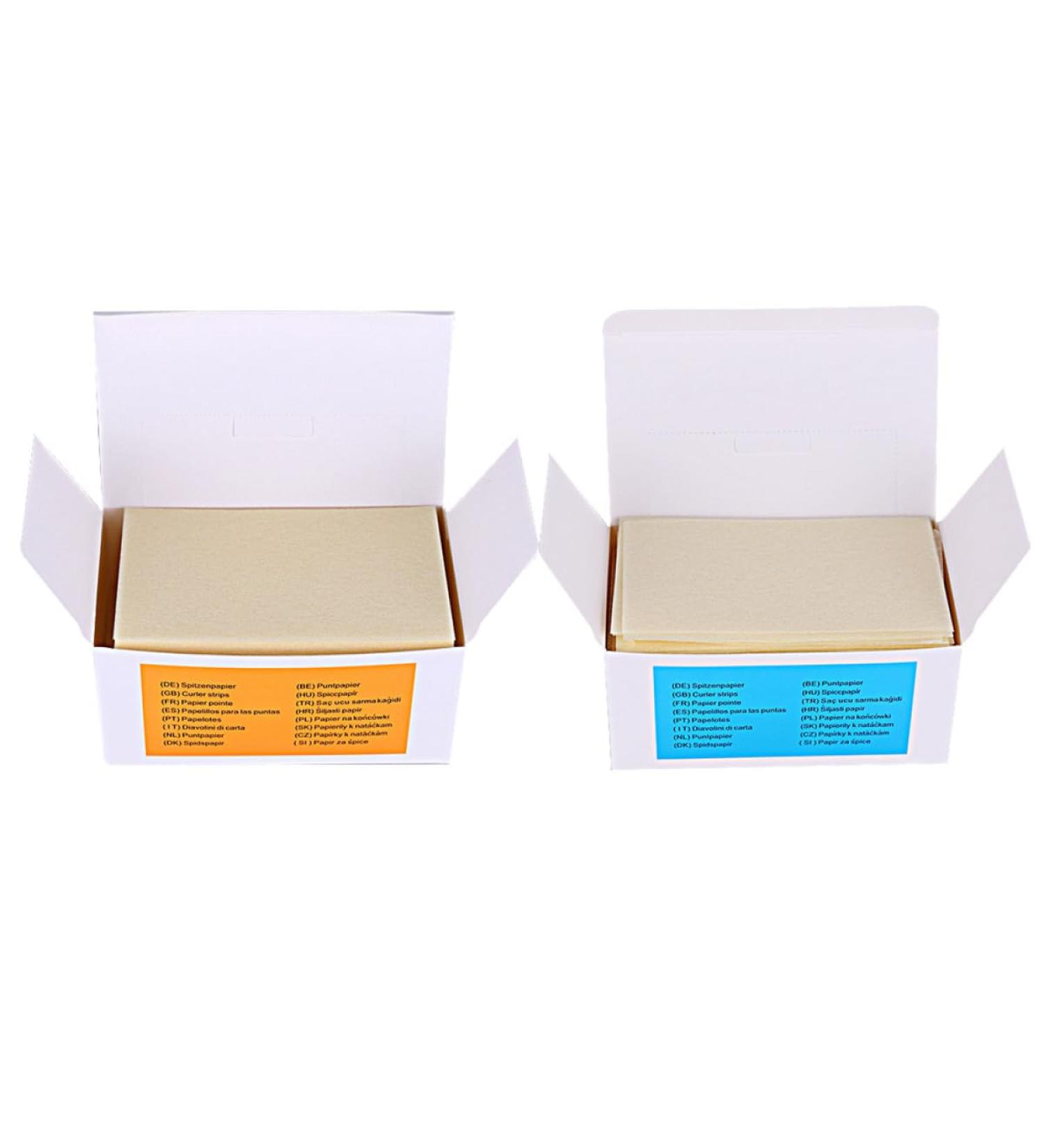 Sewroro Papier Permanent Jetable 2 Bo tes Ultra Fin Absorbant pour Salon de Coiffure Usage Professionnel et Domestique Accessoires Cheveux Coiffure Couleur Al atoire - Buy Online on GoSupps.com