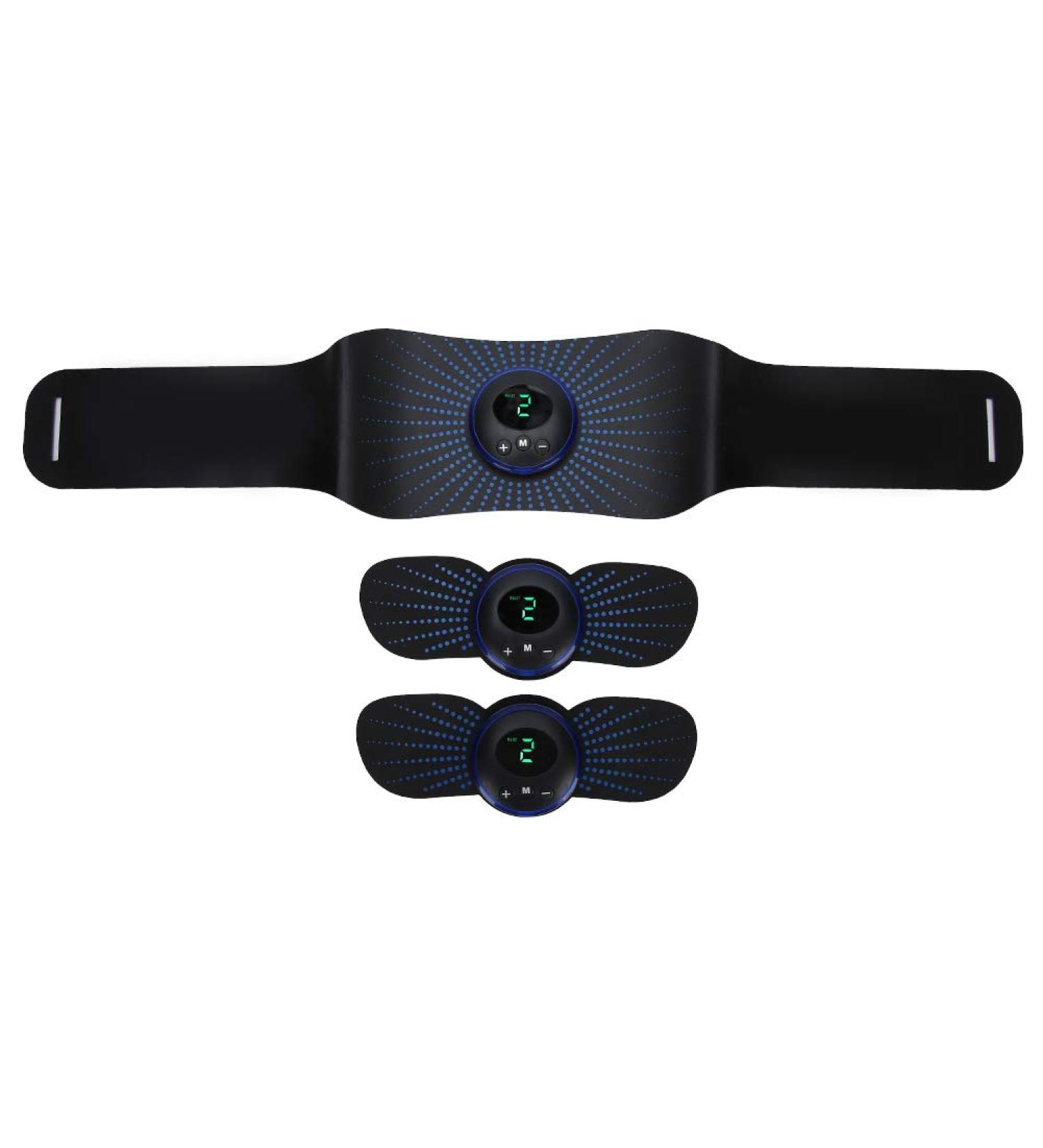 Muscle Toner Belly Tightening Belt - Wireless Abdominal & Limb Muscle Stimulator for Home & Outdoor Fitness - Buy Online on GoSupps.com