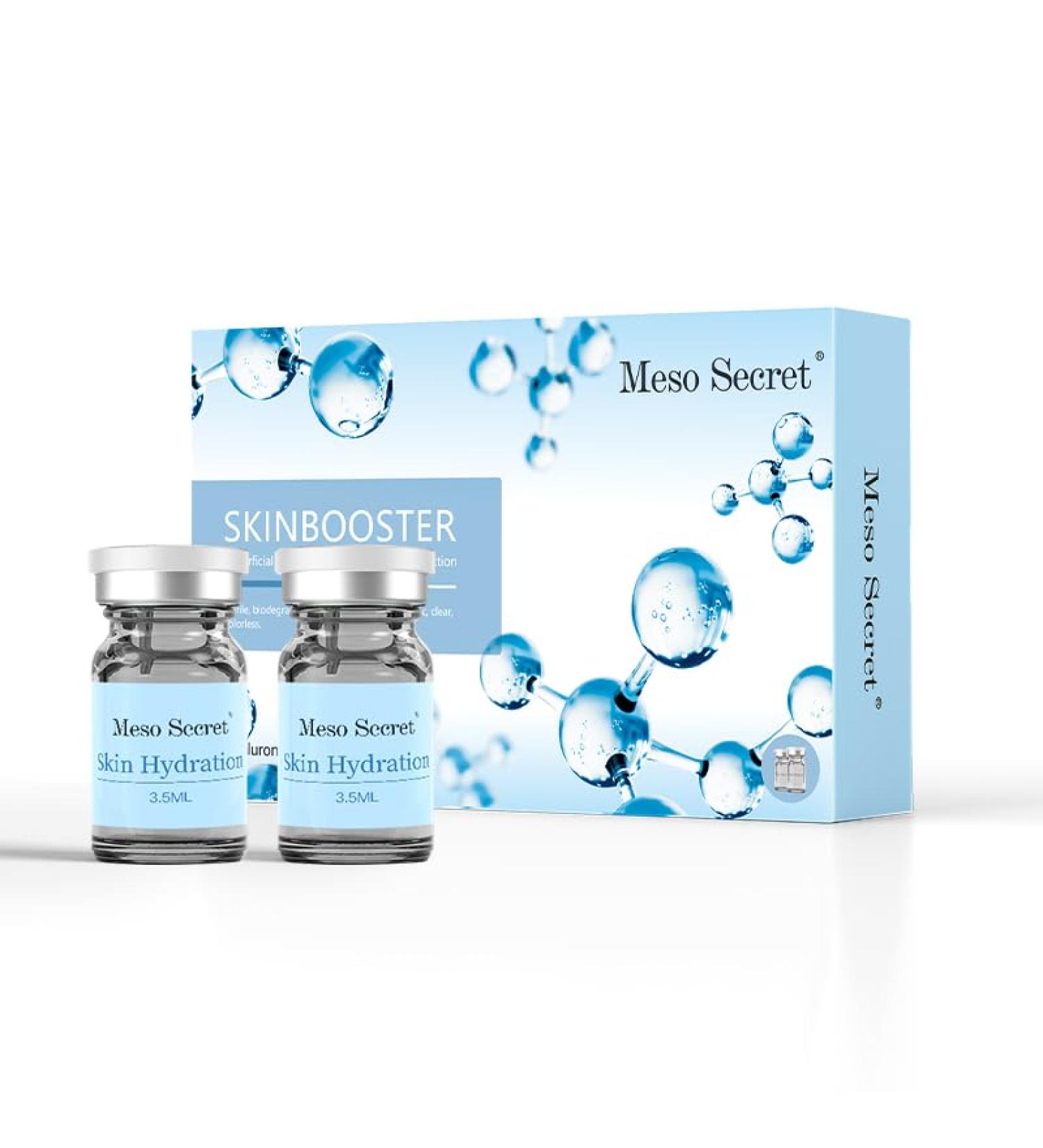 Hyaluronic Acid Serum Ampoules Multi-Depth Hydration Serum Deep moisturizing and reduces fine lines meso skinbooster 3.5 ml/bottle 2 bottles - Buy Online on GoSupps.com