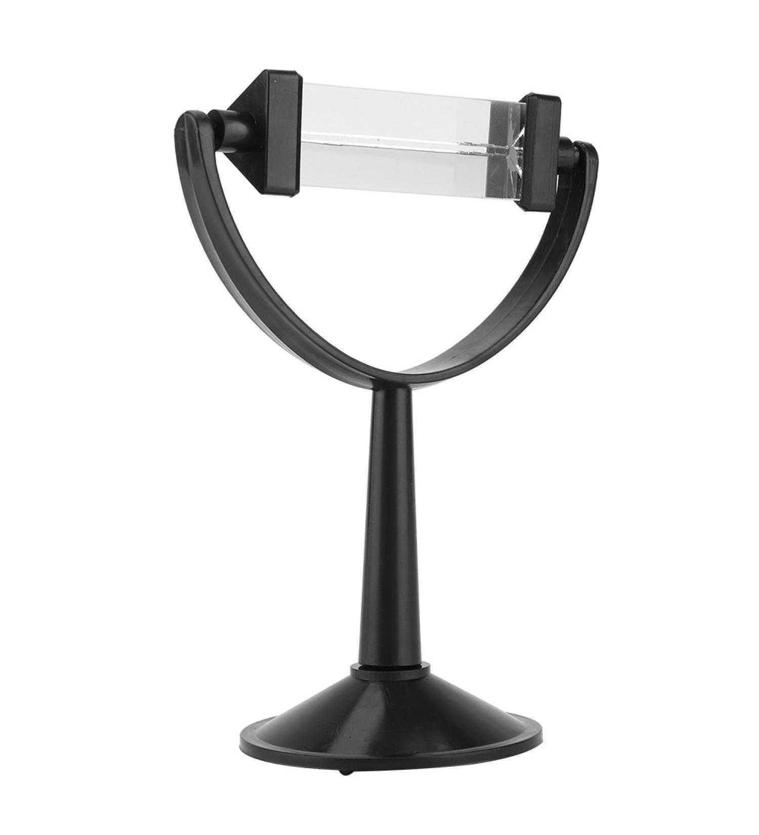 Optical Glass Triangular Prism with Stand for Light Spectrum Physics and Photography - Buy Online on GoSupps.com