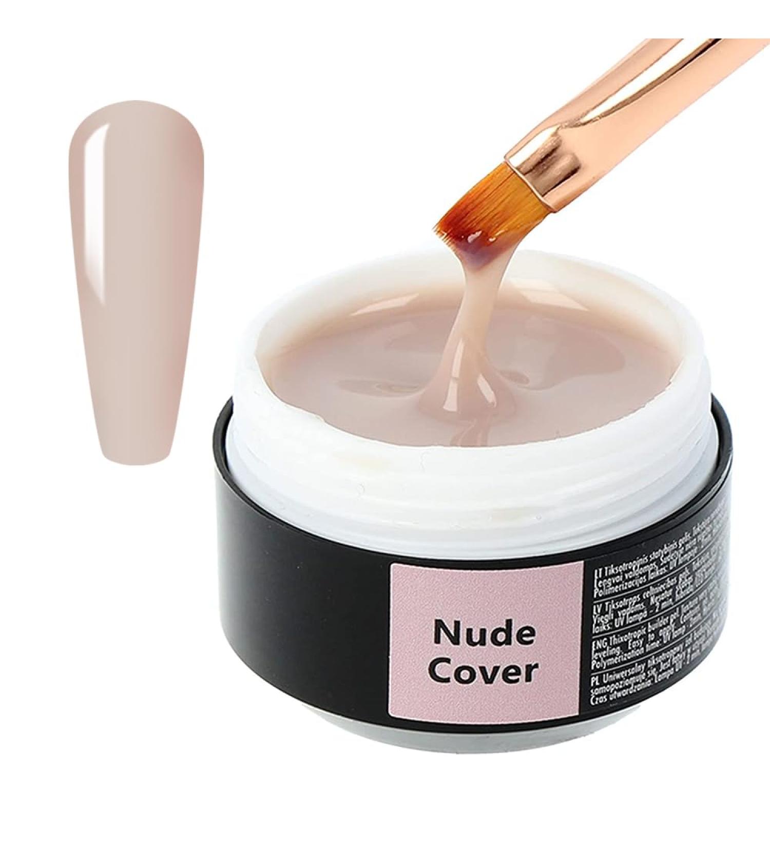 Sincero Salon Assembly Gel - Nude Cover UV Gel for Nail Extensions & Modeling - 50ml Acrylic & Color Gel for Nail Art - Sealing Gel for Geln gel - Buy Online on GoSupps.com