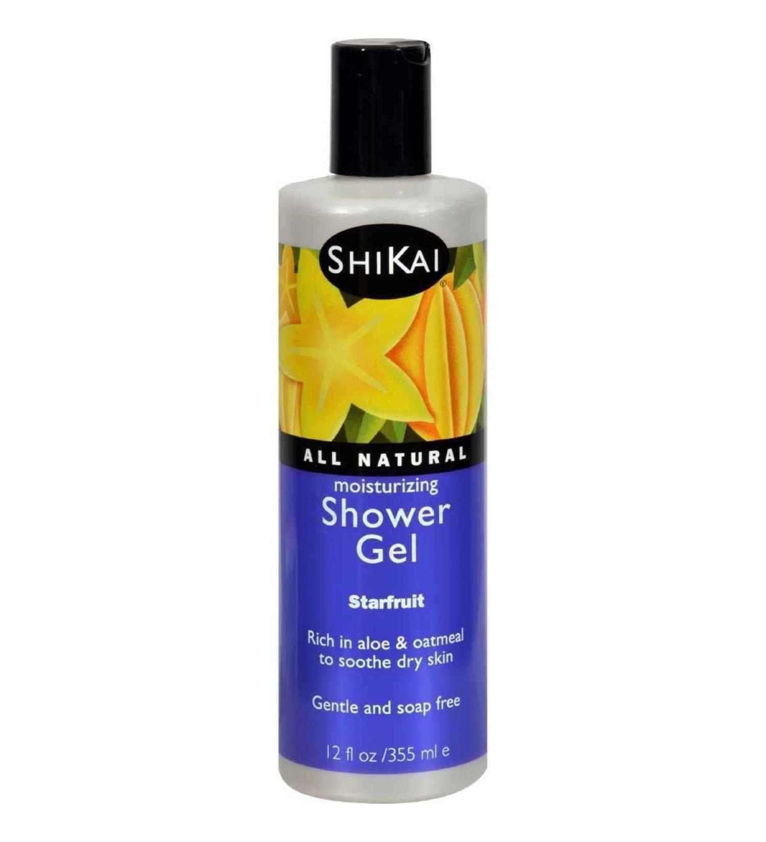 Shikai All Moisturizing Shower Gel Starfruit - 12 fl oz