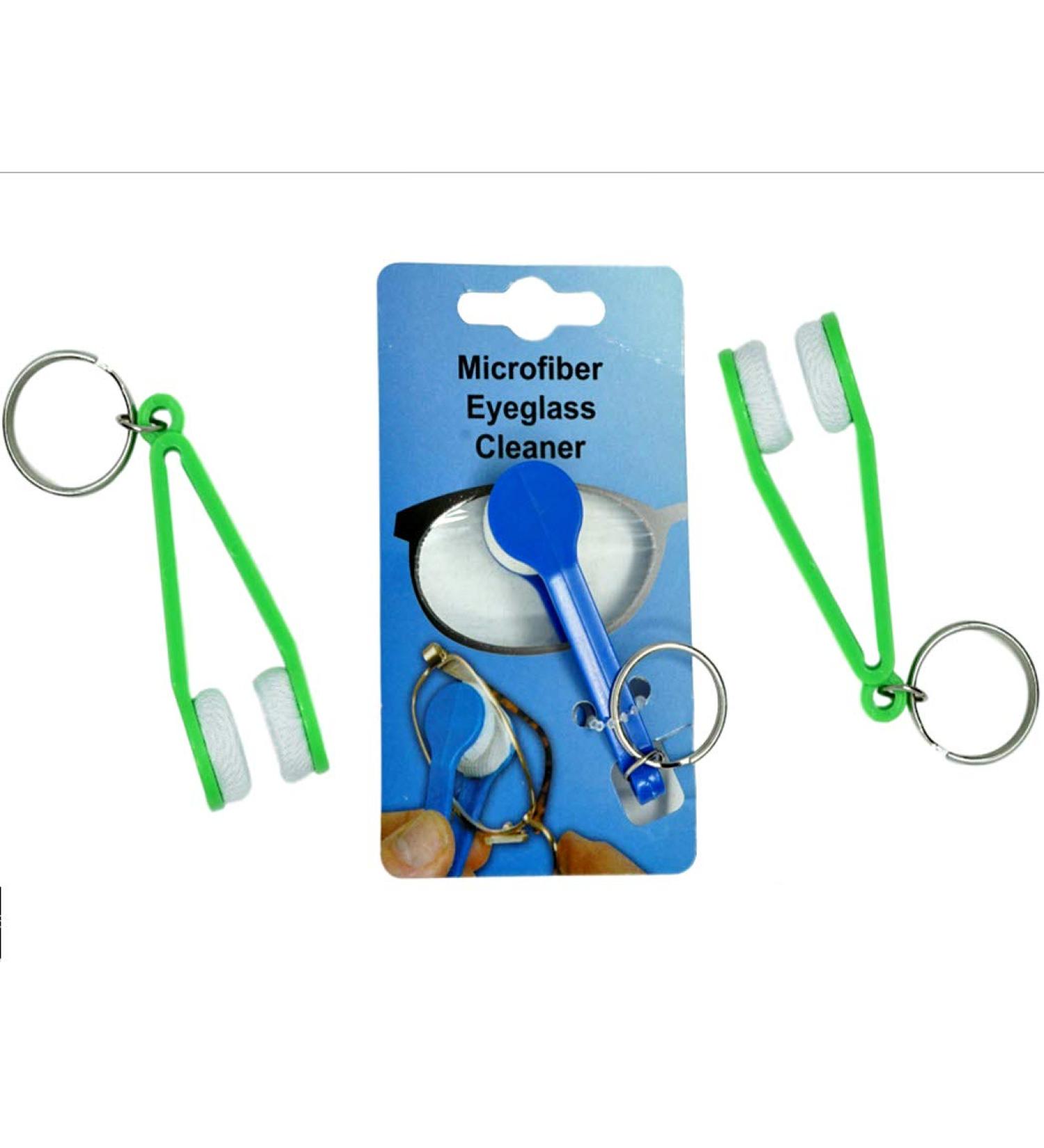 Sunglass and Eyeglass Microfiber Lens Cleaner (3 Pack) Assorted Colors