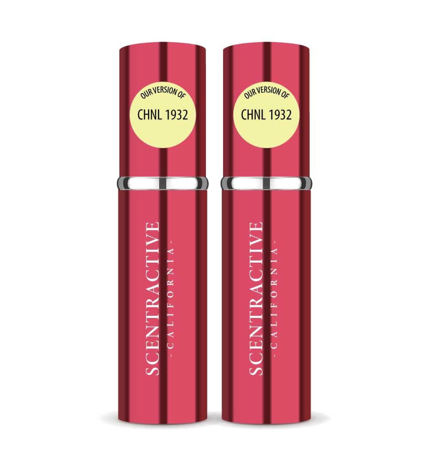 CA Perfume Impression of CHNL 1932 For Women Replica Version Fragrance Dupes Concentrated Long Lasting Eau de Parfum Spray Refillable Atomizer Bottle 0.17 Fl Oz/5ml-X2 CHNL CHNL 1932 IMPRESSION 0.34 Fl Oz (Pack of 1) - Buy Online on GoSupps.com