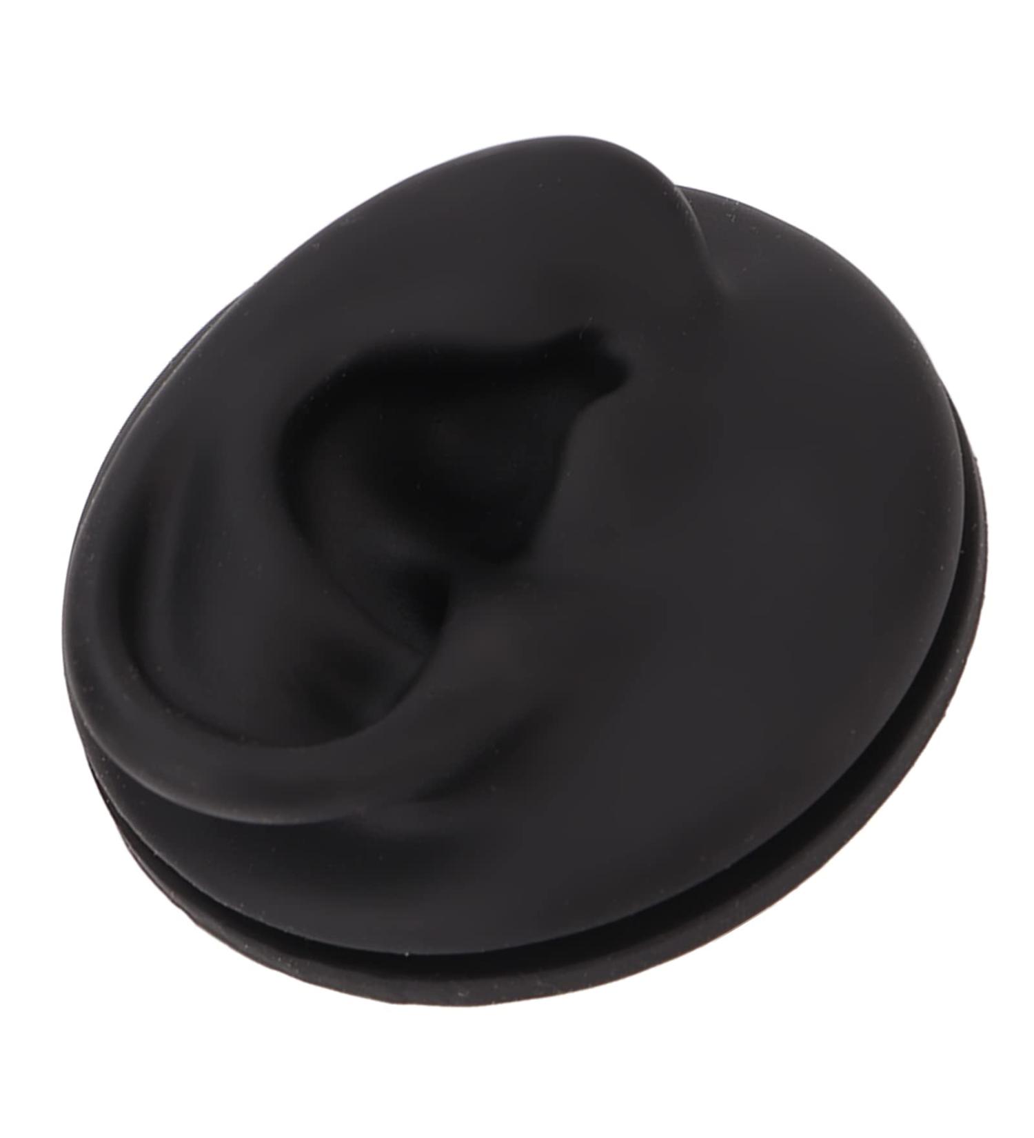 Kadimendium Simulation Ear Display Model Multi Functional Soft Teaching Tool Artificial Left Ear Model Professional Structure Black with Round Base for Wearing - Buy Online on GoSupps.com