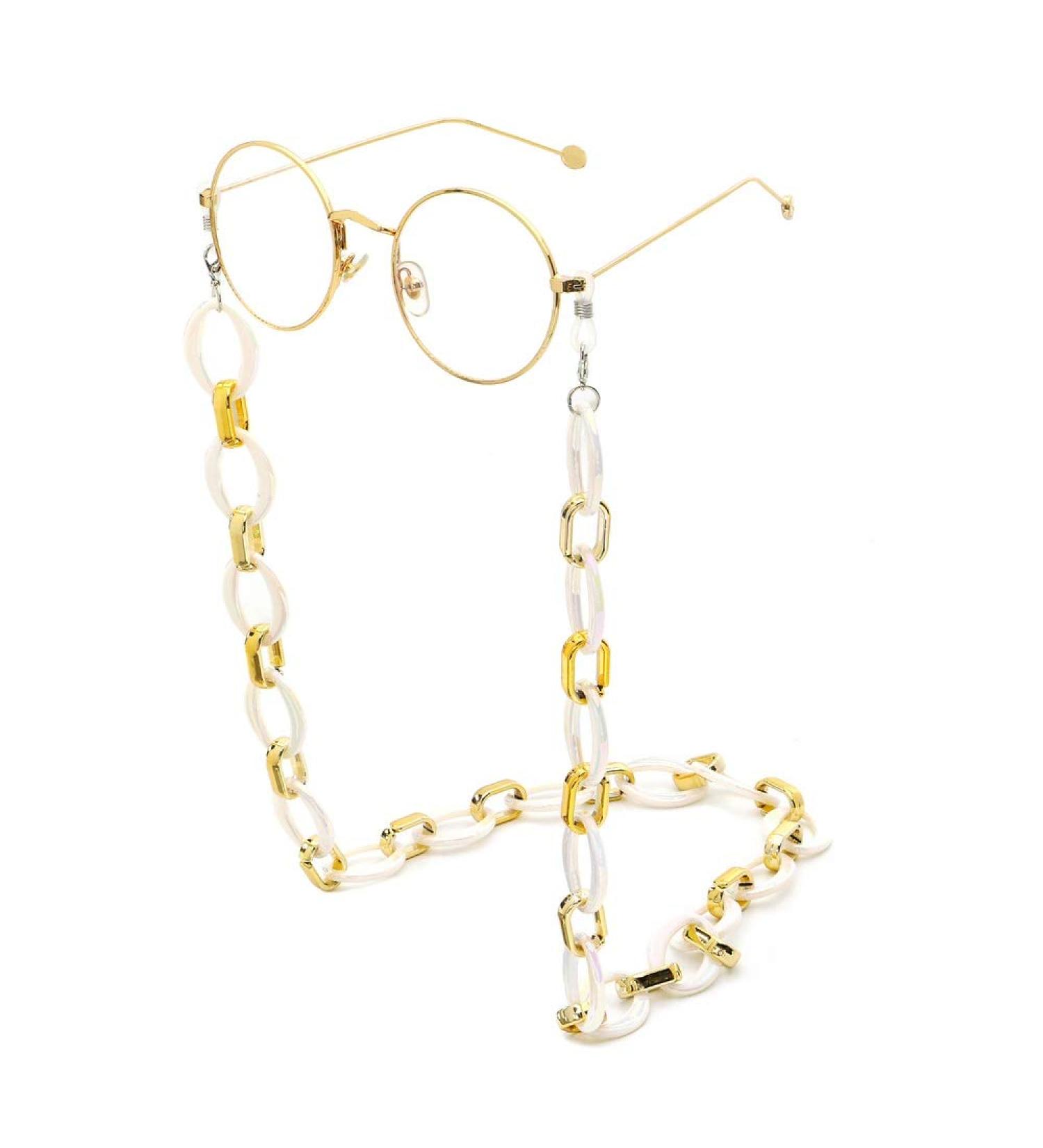 Buy Eco-Friendly Gold Metal Glasses Chains & Lanyards - Stylish & Durable Neck Ropes for Glasses - Buy Online on GoSupps.com