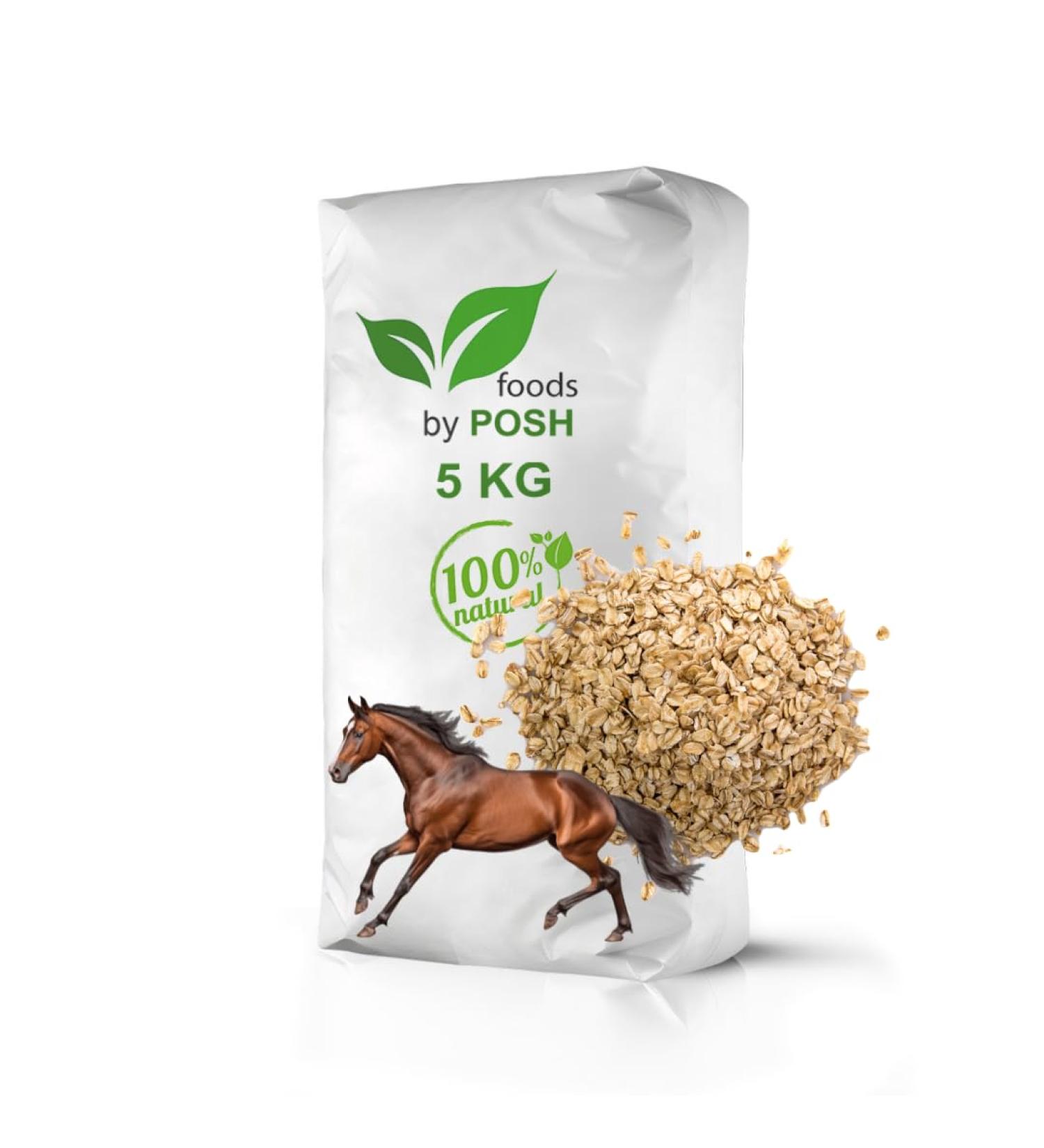 Non-GMO Oatmeal - Bird Food - Rodent Food - Horse Food (5 kg) - Buy Online on GoSupps.com