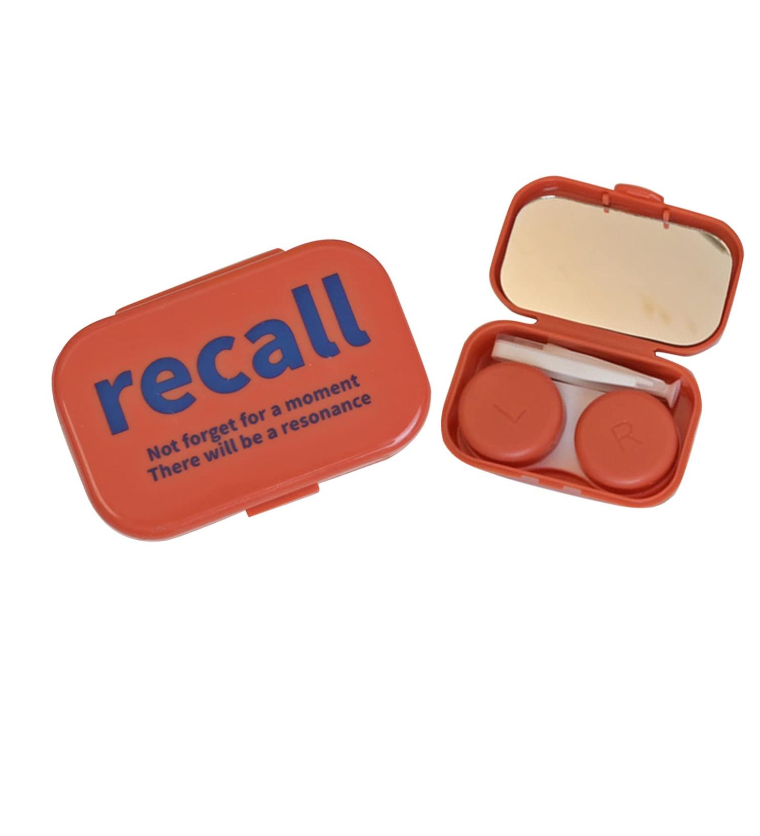 Travel Suitcase Holder Kits - Remover Tool & Tweezers | Cute Small Orange Travel Case Storage Set - Buy Online on GoSupps.com