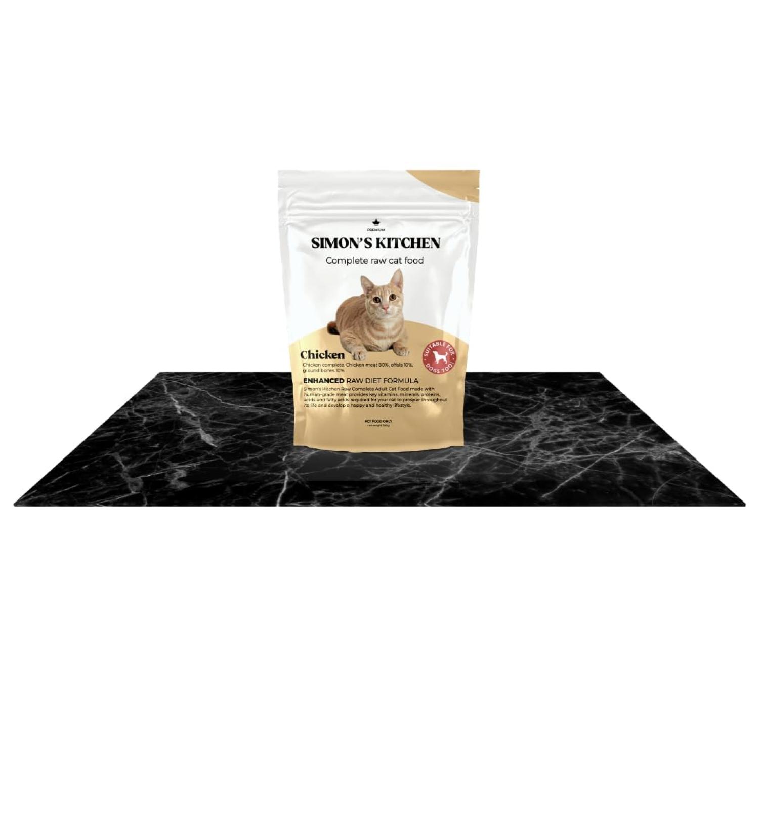 Premium Raw Cat Food (500g x 3) (Adult Cat Chicken) Chicken 500.00 g (Pack of 3)