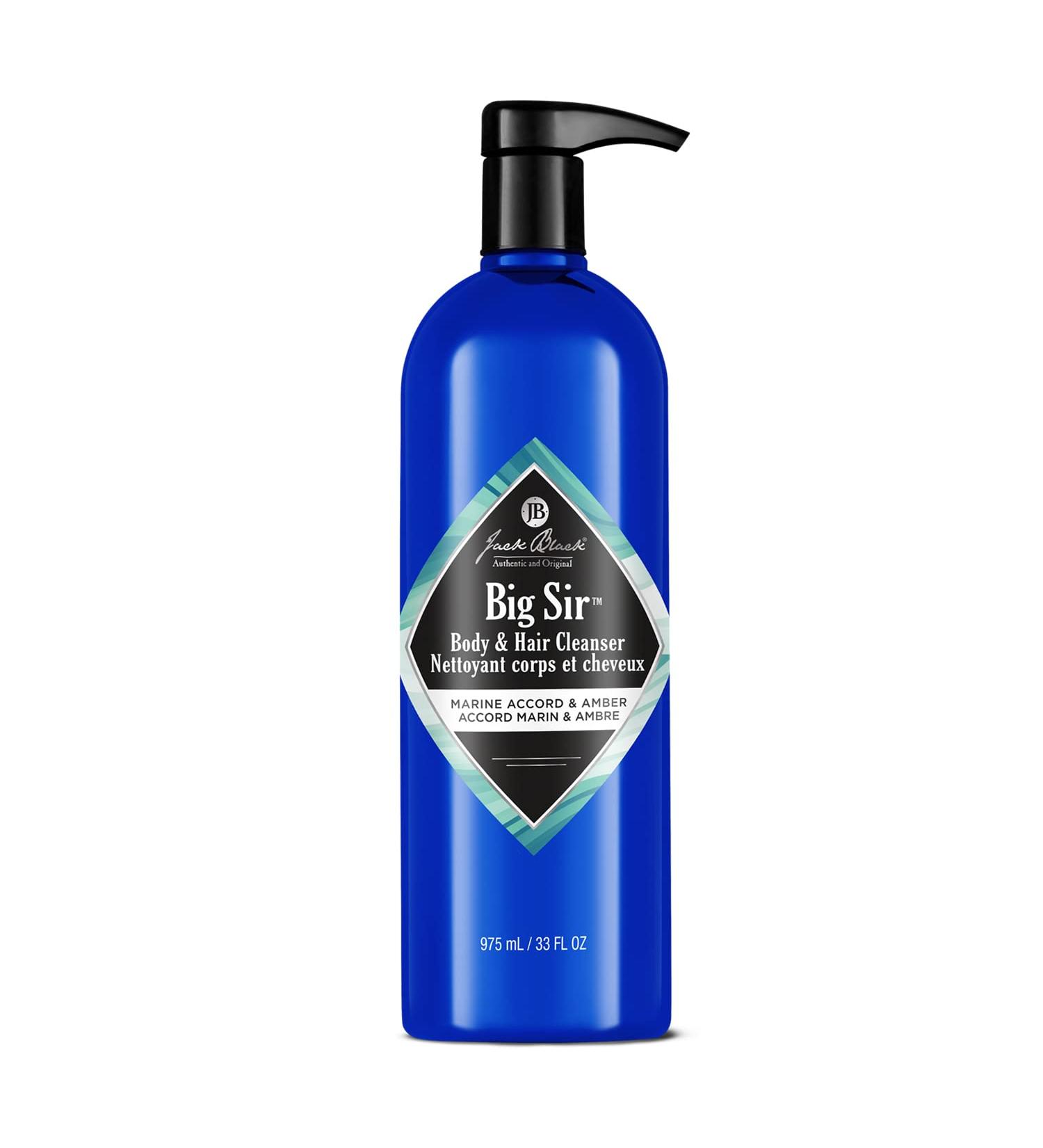 Jack Black Big Sir Hair and Body Cleanser 33 Fl Oz - Deluxe Cleansing Solution - Buy Online on GoSupps.com