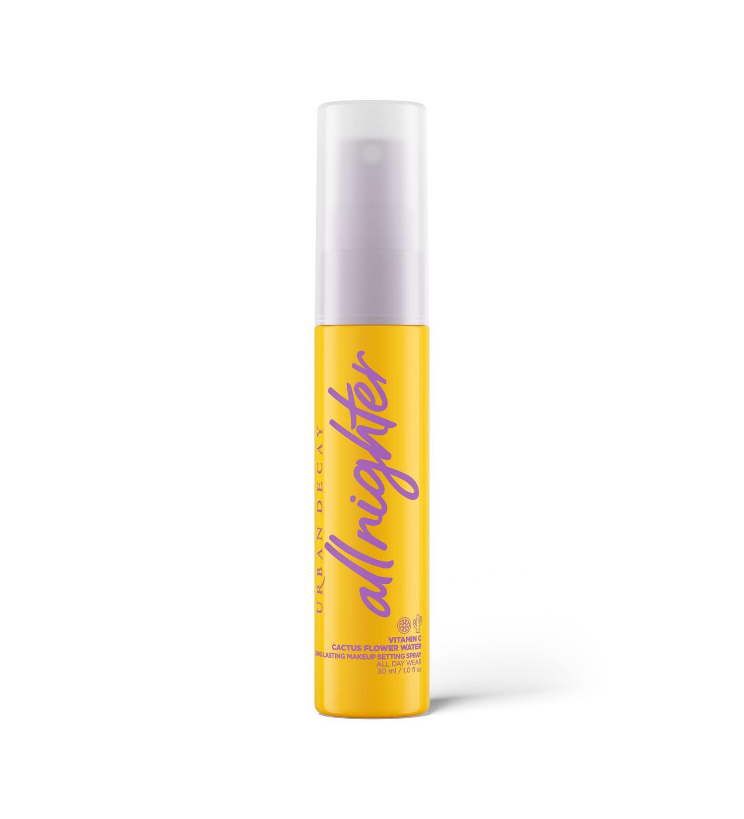 Urban Decay All Nighter Makeup Setting Spray Vitamin C Long-Lasting Fixing Spray for Face Up to 16 Hour Wear Vegan Formula Travel-Size 30 ml - Buy Online on GoSupps.com