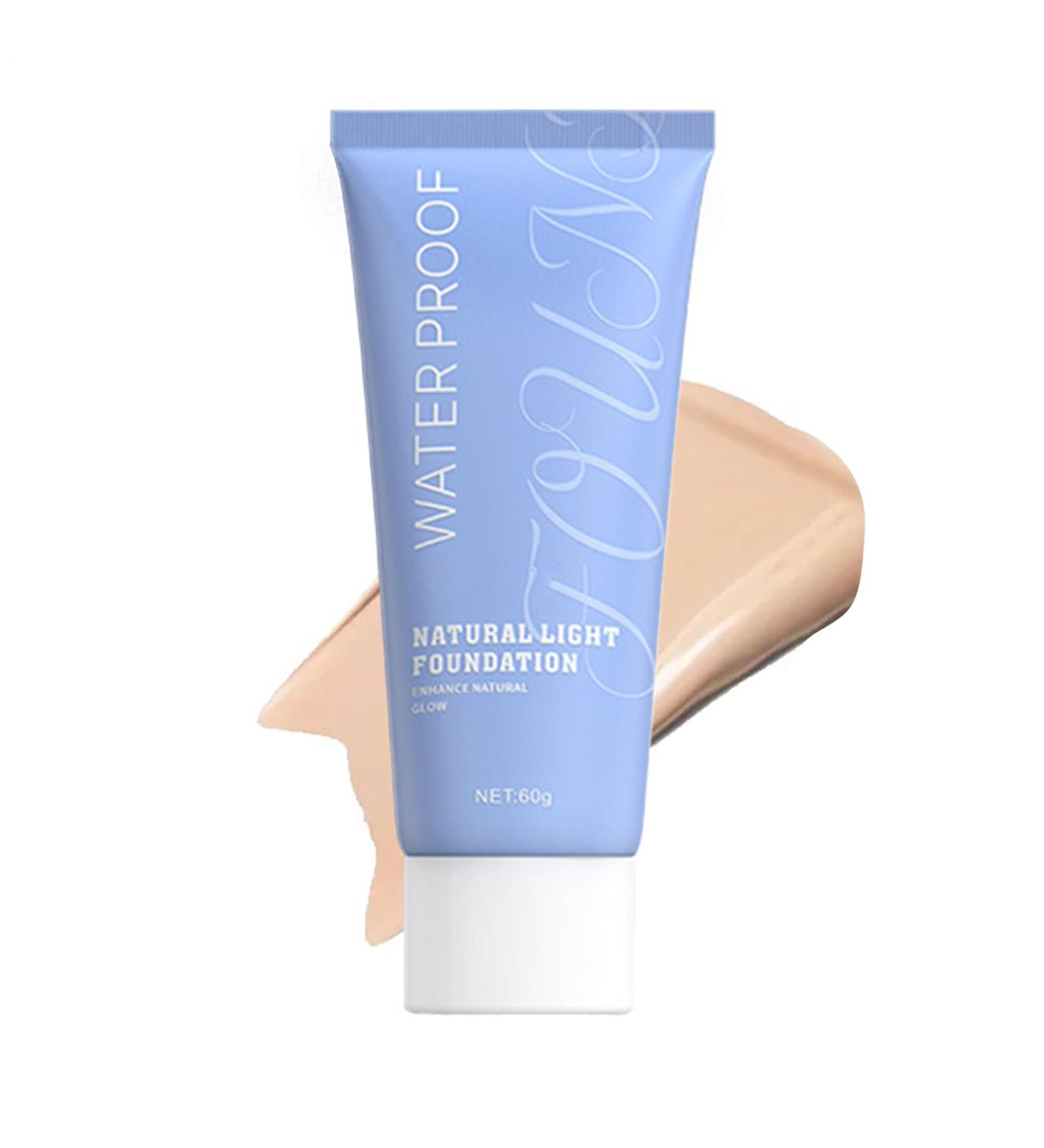 Natural Foundation Makeup Longlasting Mattifying with Oil Control Facial Makeup for Oily Combination and Sensitive Skin 01 Classic Ivory - Buy Online on GoSupps.com