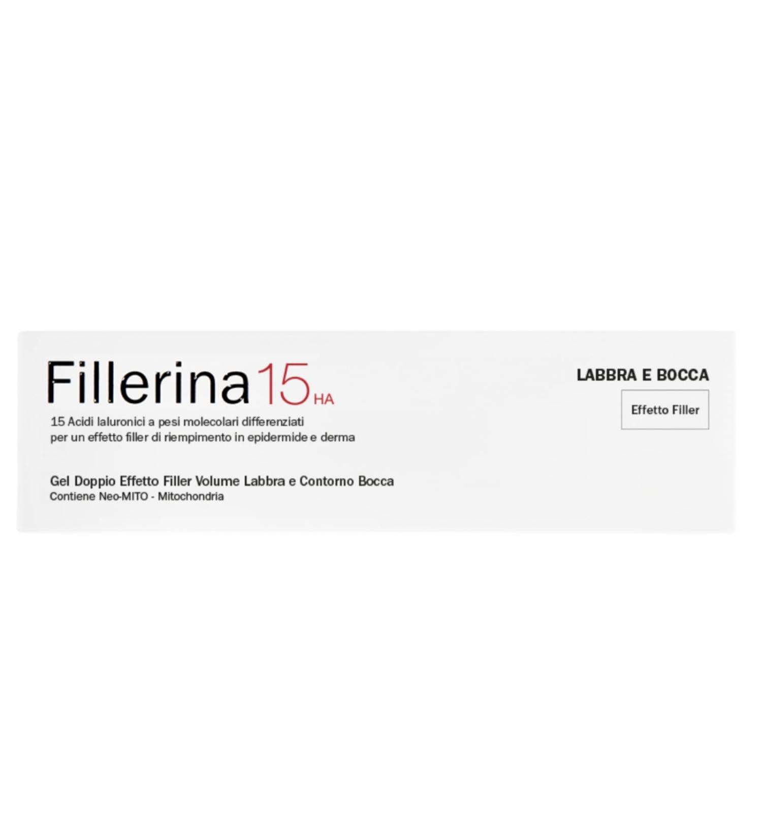LABO Fillerina 15HA Lips and Mouth Double Effect Filling Volume Plumping Gr4 7 ml