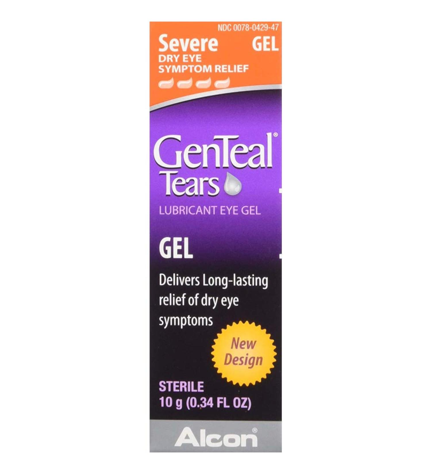 GenTeal Severe Dry Eye Relief Gel 0.34 oz - Lubricant for Soothing Eye Comfort - Buy Online on GoSupps.com