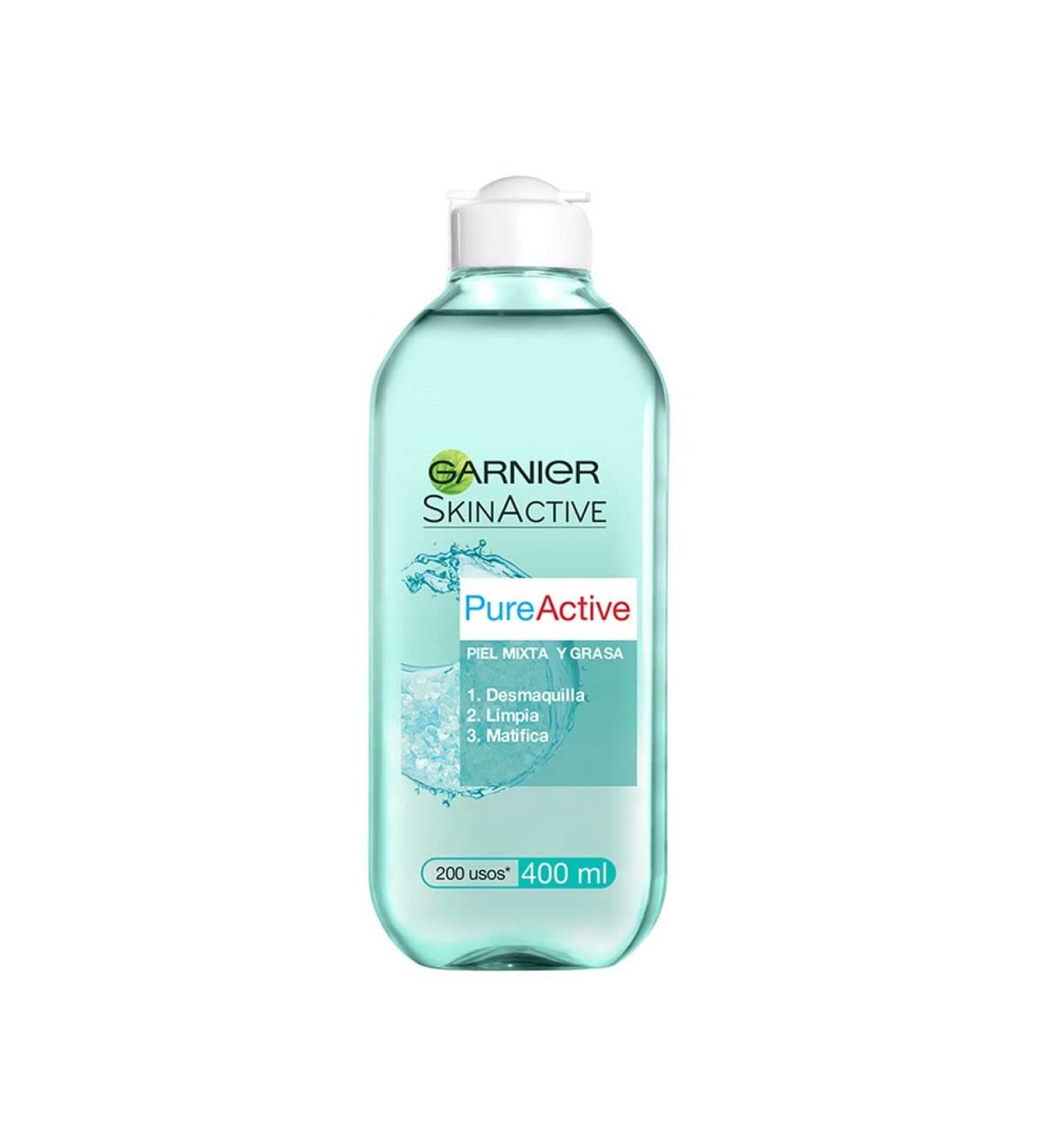 Garnier Pure Active Mat Control Agua Micellar Makeup Remover - Buy Online on GoSupps.com