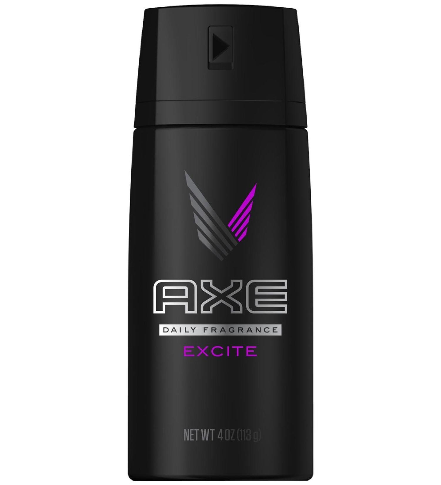 AXE Excite Body Spray - 4 oz - Buy Online on GoSupps.com
