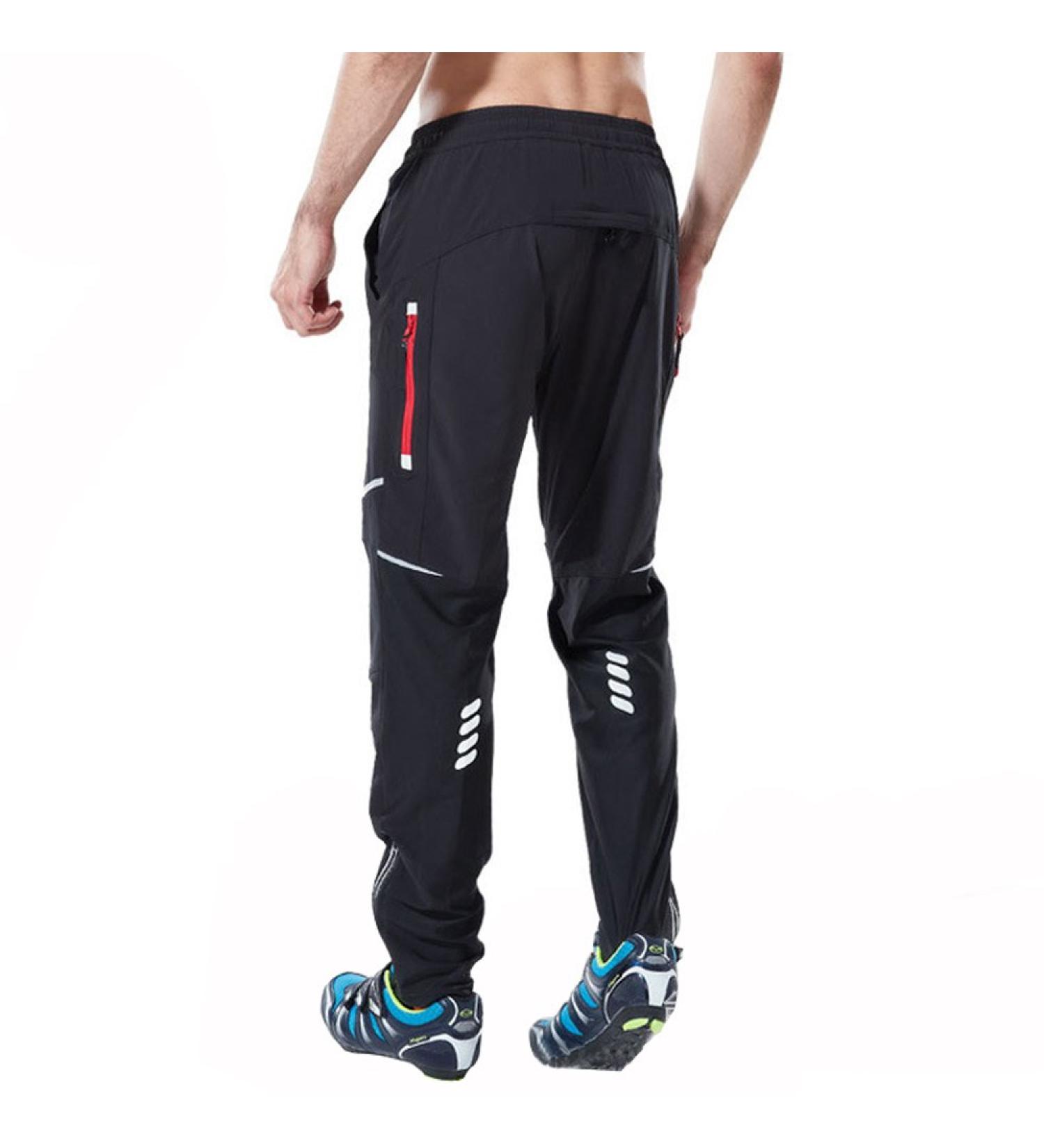 Ynport Creefreak Athletic Cycling Pants | Breathable MTB Sports Pants for Outdoor Training - Black XL - Buy Online on GoSupps.com