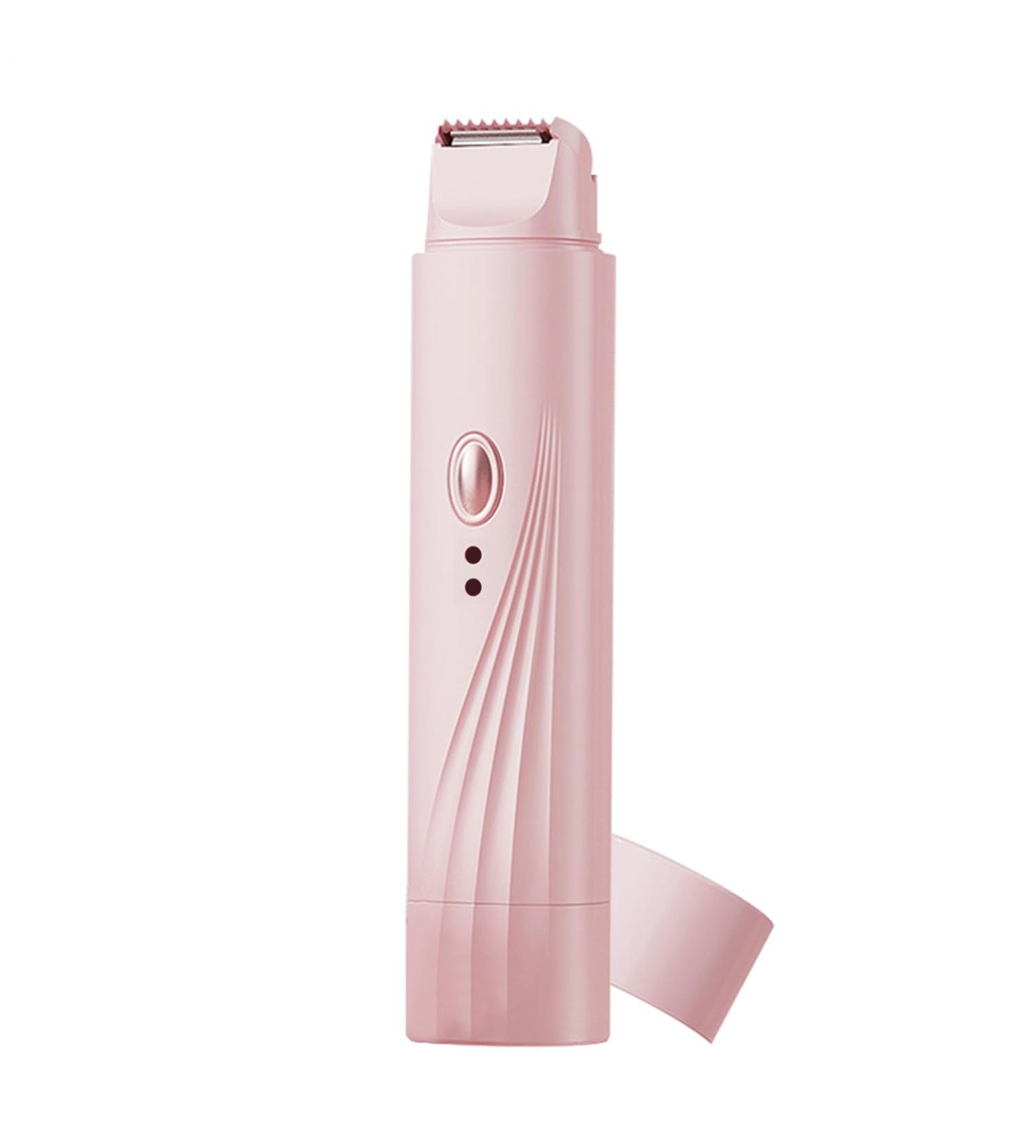 Rasoir lectrique Pour Femme Tondeuse Femme 2 T tes Imperm able Accessoires Beaut Zones Intimes Peau Sensible Rose - Buy Online on GoSupps.com