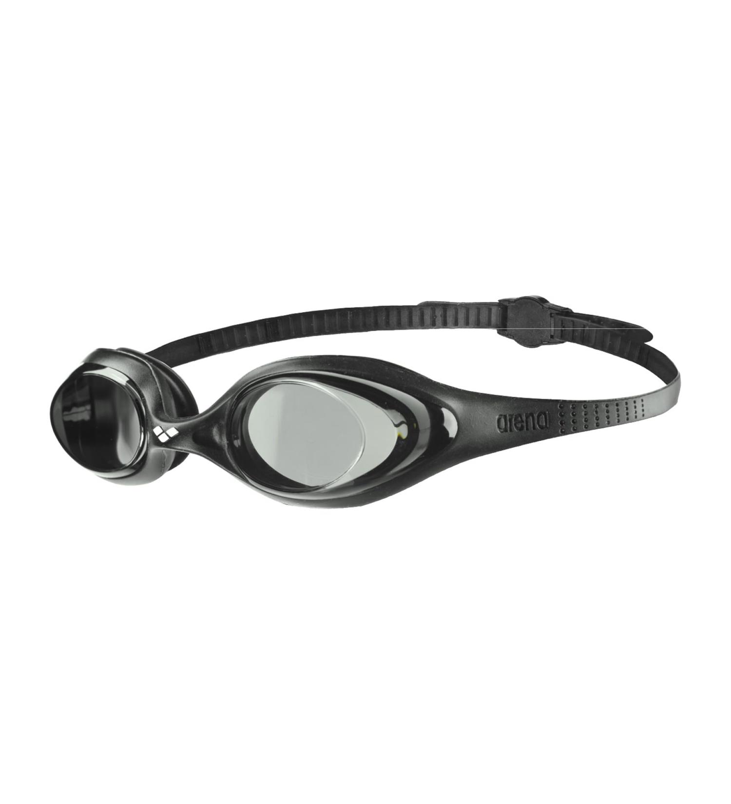 Shop Arena Spider Anti-Fog Swimming Goggles for Adults | UV Protection Self-Adjusting Nose Bridge Hypoallergenic Silicone - Black - Buy Online on GoSupps.com