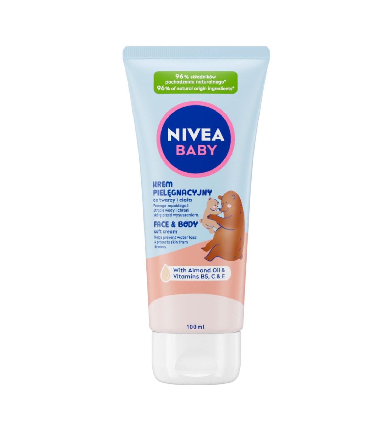 NIVEA BABY Face and Body Care Cream 100 ml - Buy Online on GoSupps.com