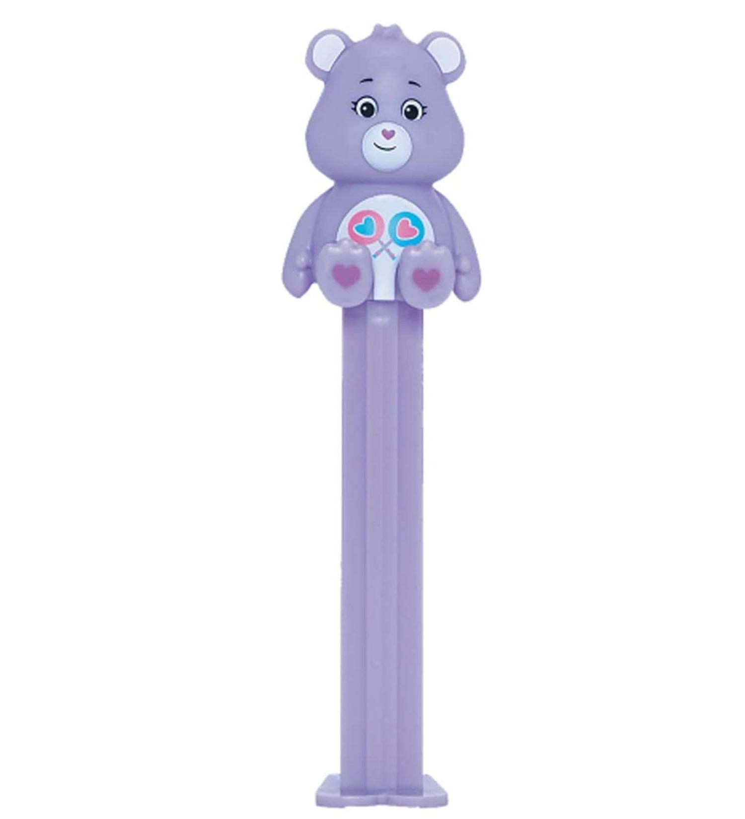PEZ Care Bears Cheer Grumpy Share & Funshine Bear pez Dispenser Refillable Collect Them All (Share One Size) Share 1 Count (Pack of 1)