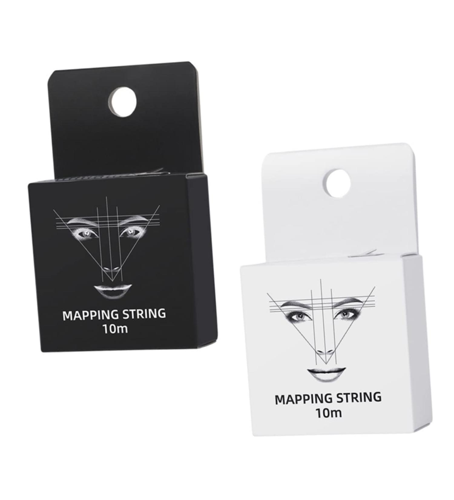 Balacoo 2pcs Ink Eyebrow Powder Kit Microblading Accessories Convenient Eyebrow Ruler Cosmetic - Buy Online on GoSupps.com