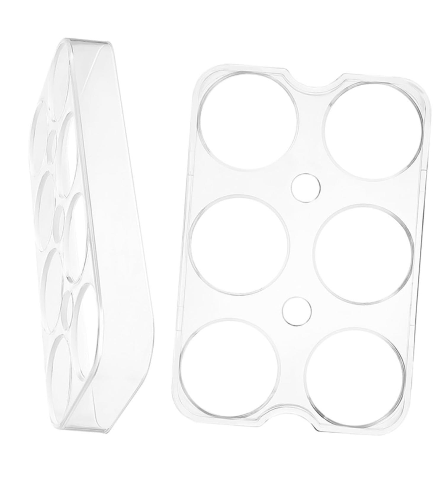 Beatifufu Egg Holder 2pcs Refrigerator -slot Egg Tray Slots Holder Rack Storage Replacement Egg Holder Storage - Buy Online on GoSupps.com
