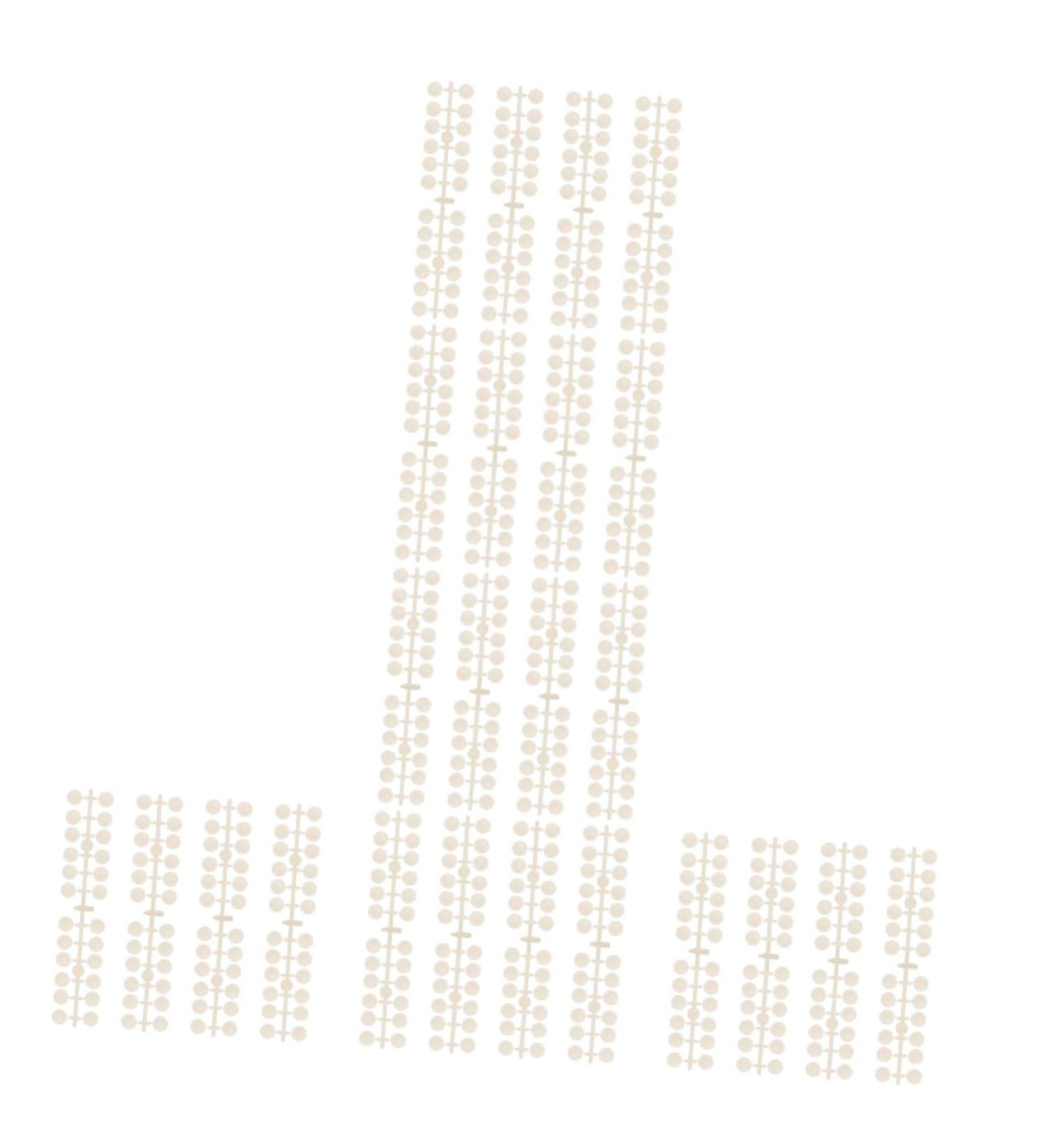 FOMIYES 24 Sets Nail Display Board Clear Nail Varnish Real Hair Side Fringe Nail Color Display Chart Nail Display Chart Fake Plastic Nail Color Display Board Nail Polish White 3d Template - Buy Online on GoSupps.com