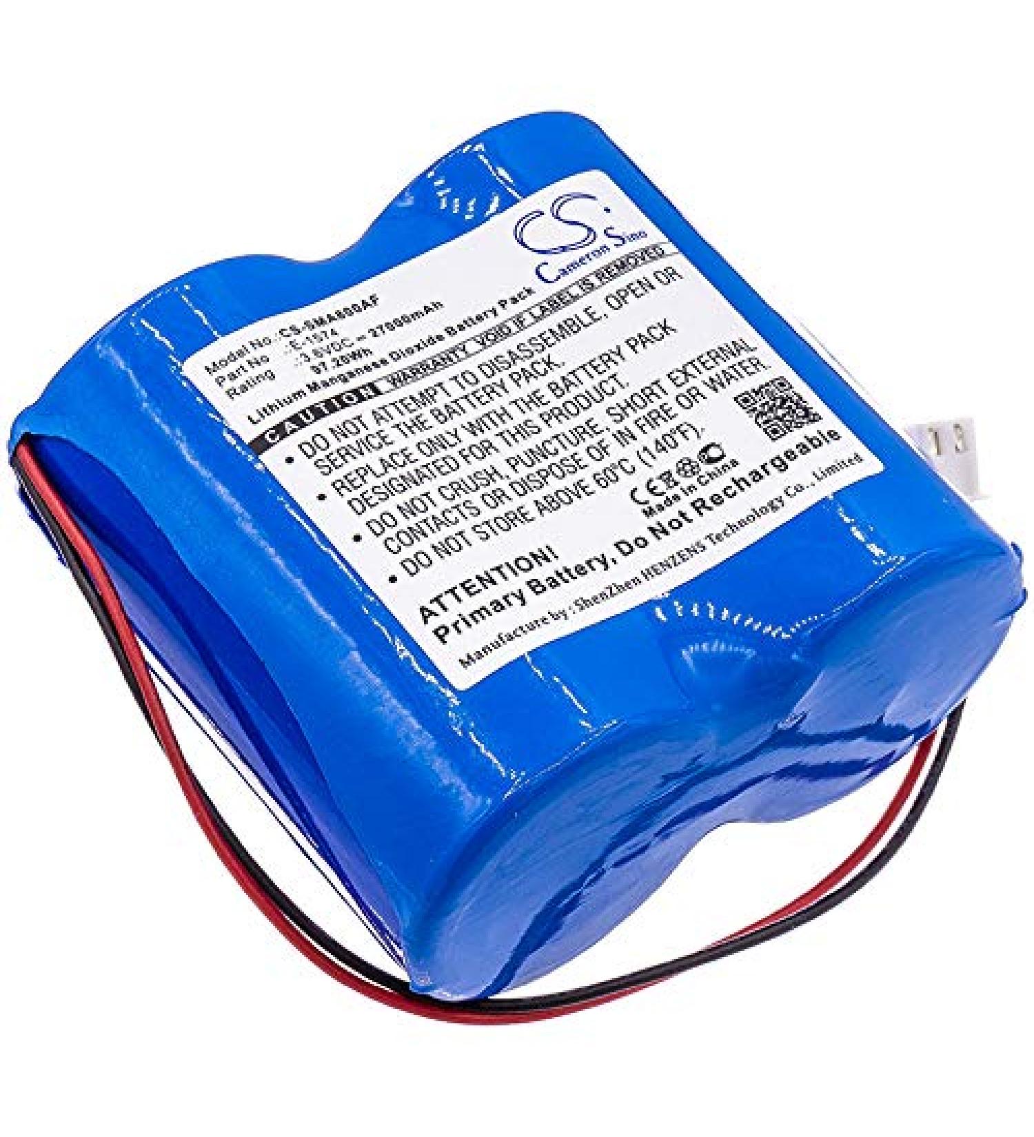 Replacement Battery for Siemens MAG 8000 FlowMeter E-1574 - 27000mAh | International Shipping Available - Buy Online on GoSupps.com
