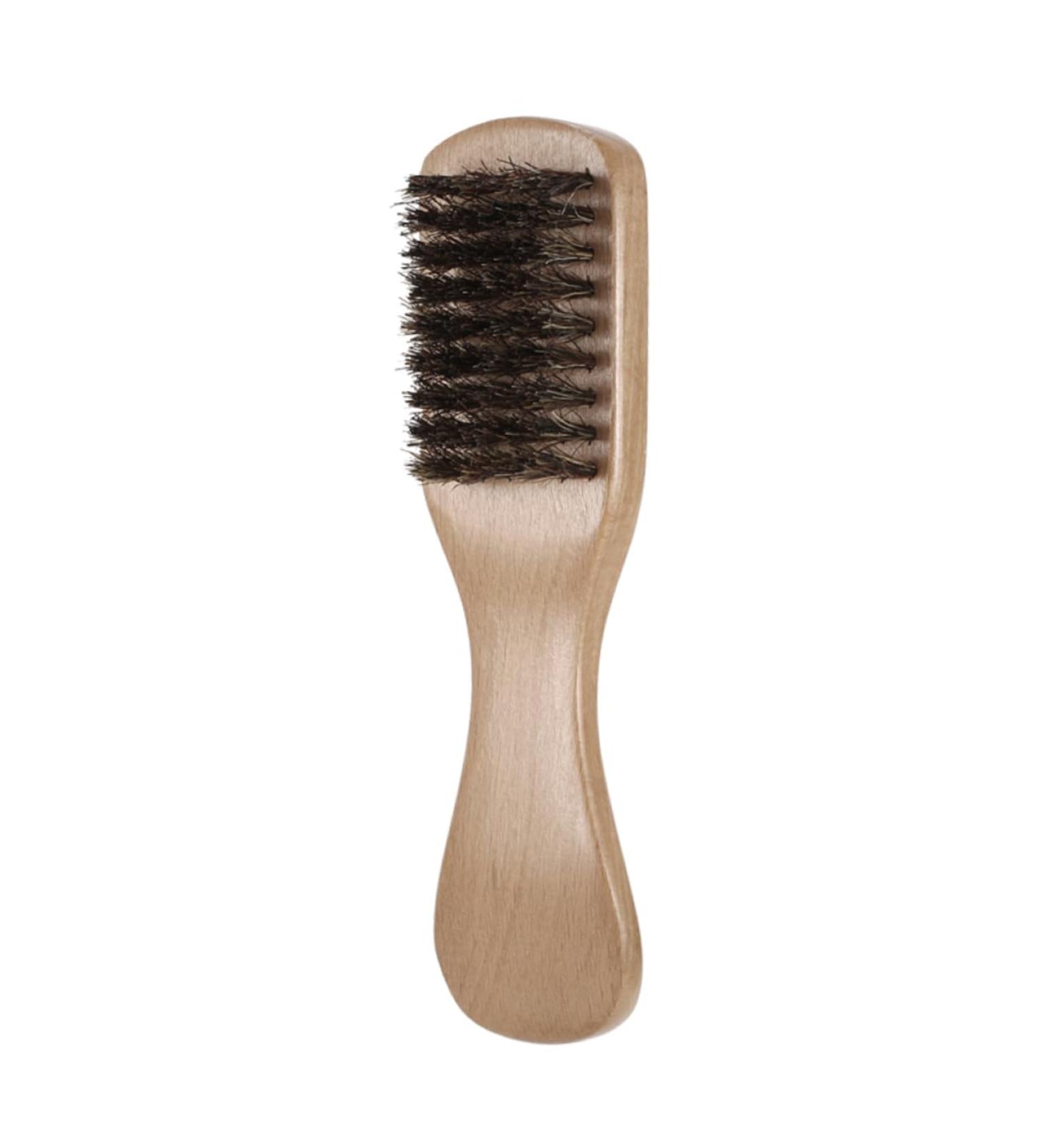 Premium Beard Brush for Men - Wooden Styling Tool for Beard Care & Mustache Grooming - Buy Online on GoSupps.com