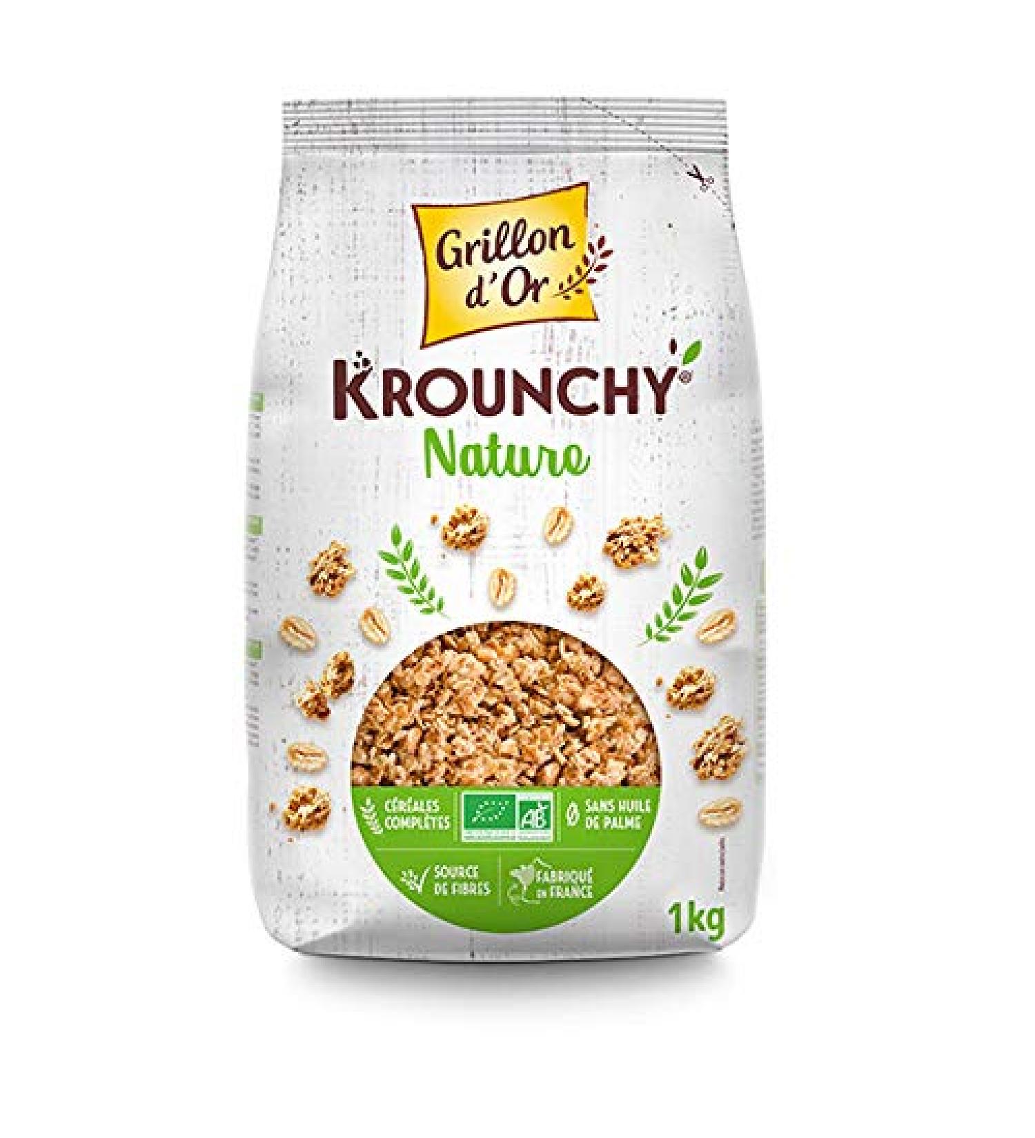 Grillon D'Or - Krounchy Nature 1Kg - Sold per unit - Buy Online on GoSupps.com