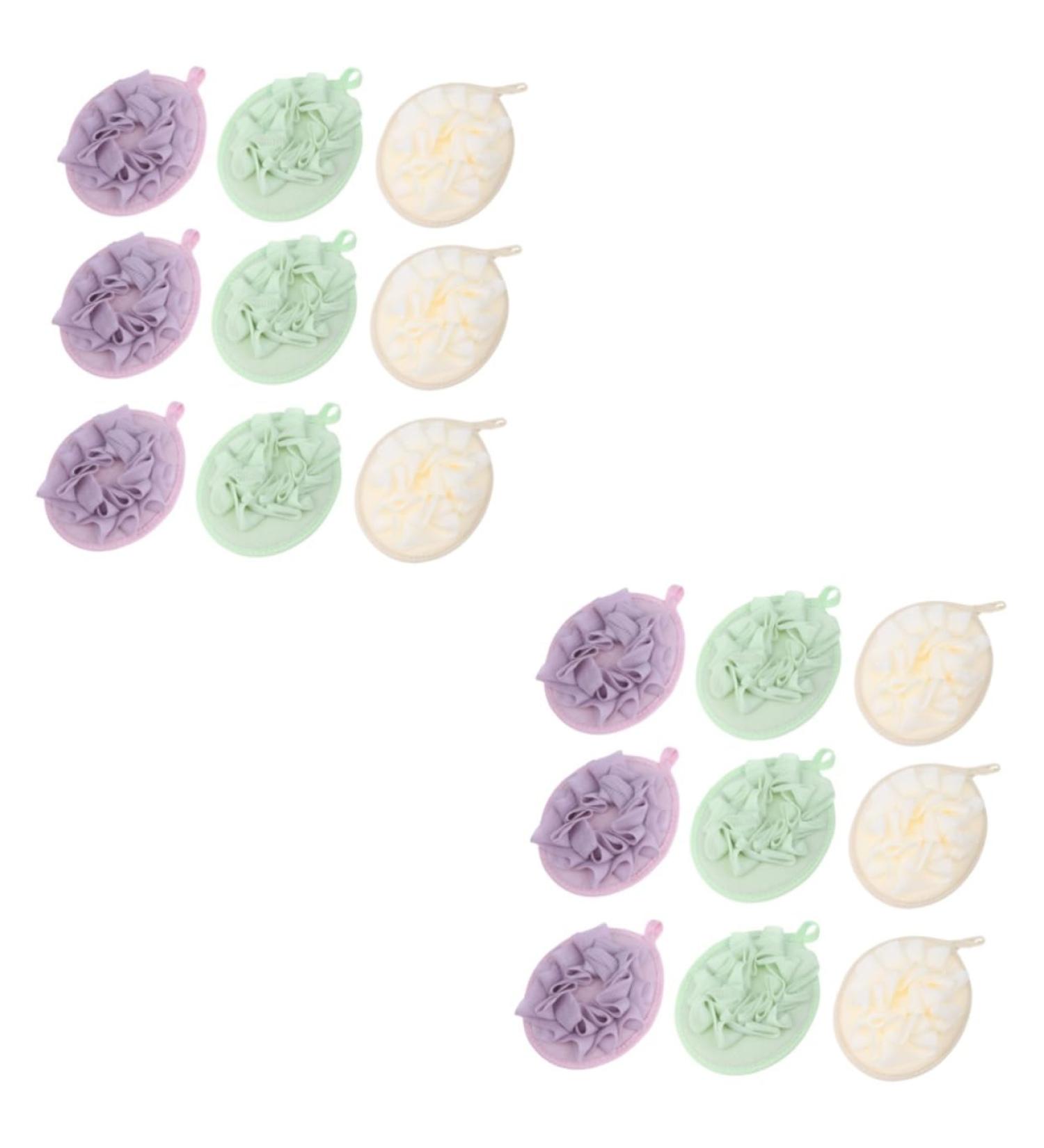 NOLITOY 18 Pcs Mesh Shower Ball - Soft Bath Sponge & Loofah Puff Accessories for Ultimate Scrubbing | International Shipping - Buy Online on GoSupps.com