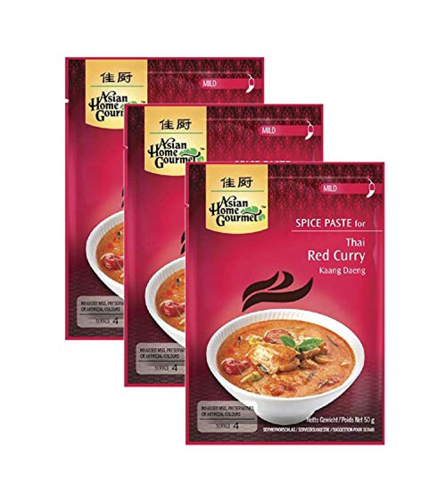  Cocinista Red curry in paste - 50g x 3 units - Buy Online on GoSupps.com