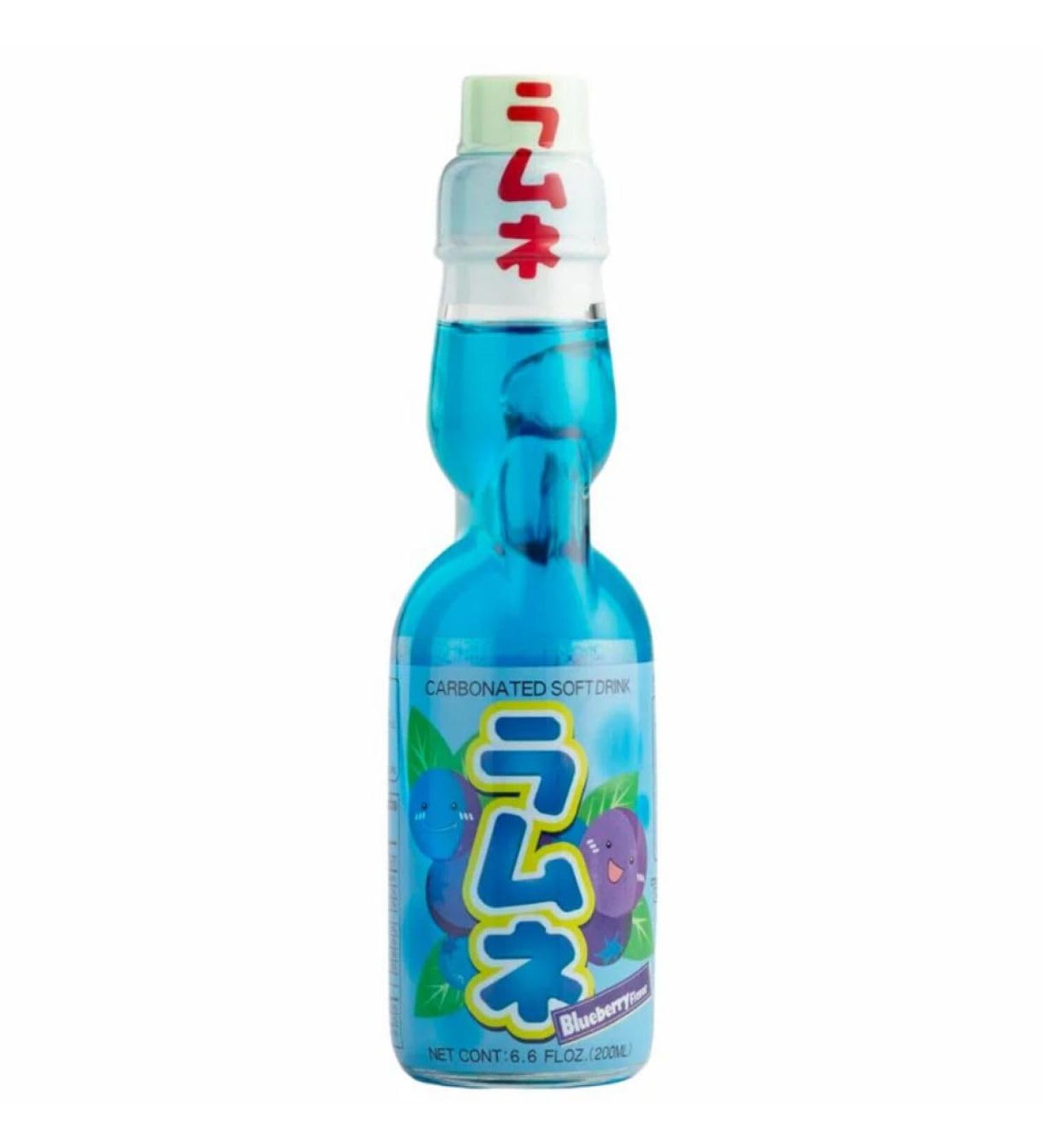 KIMURA Ramune - Limonade japonaise Ramune go t MYRTILLE 200ml - Original Import Japon
