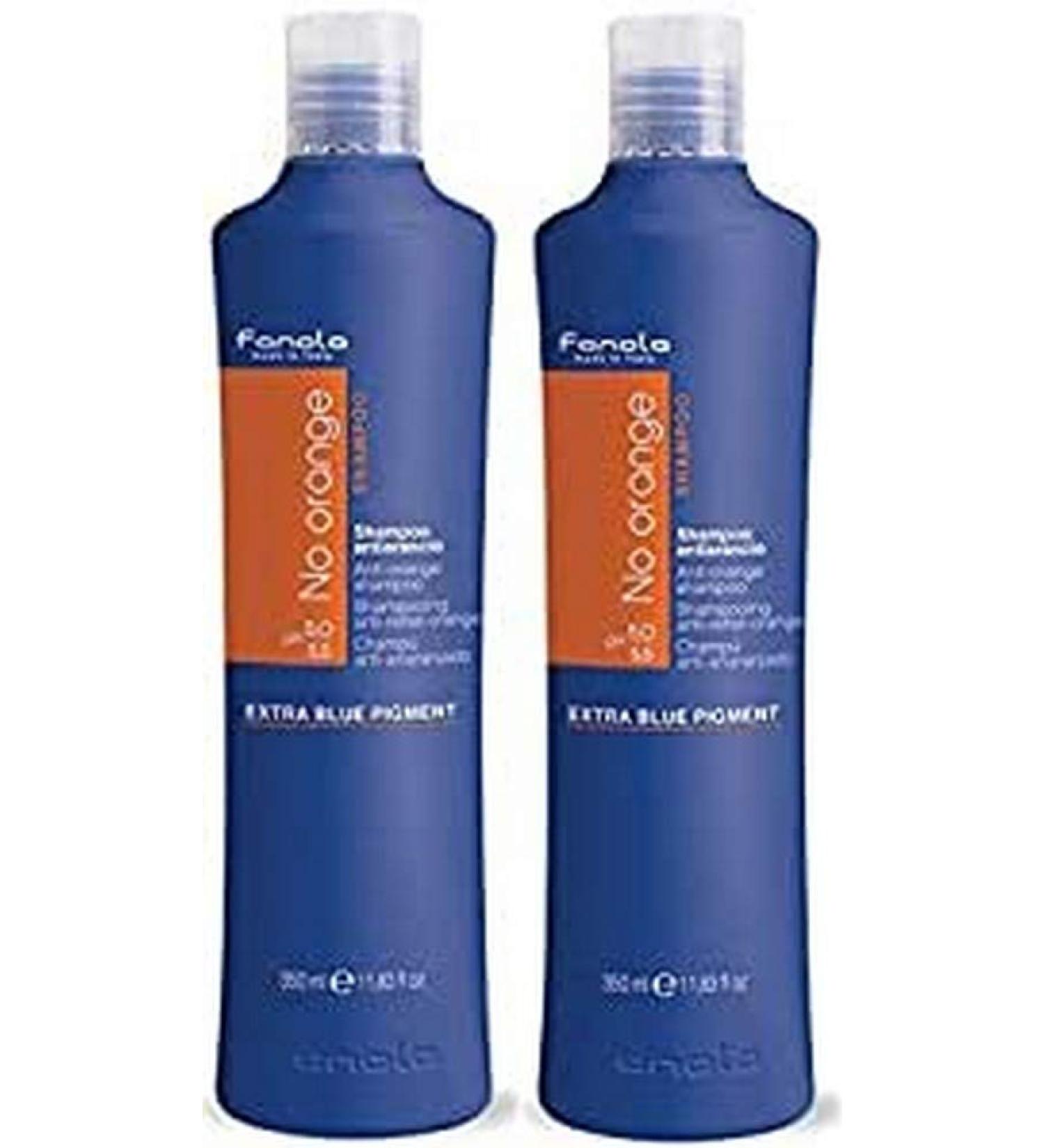 Fanola Official Shampoo (350Ml X 2 Anti-Orange Shampoo) 350 ml (Pack of 2)