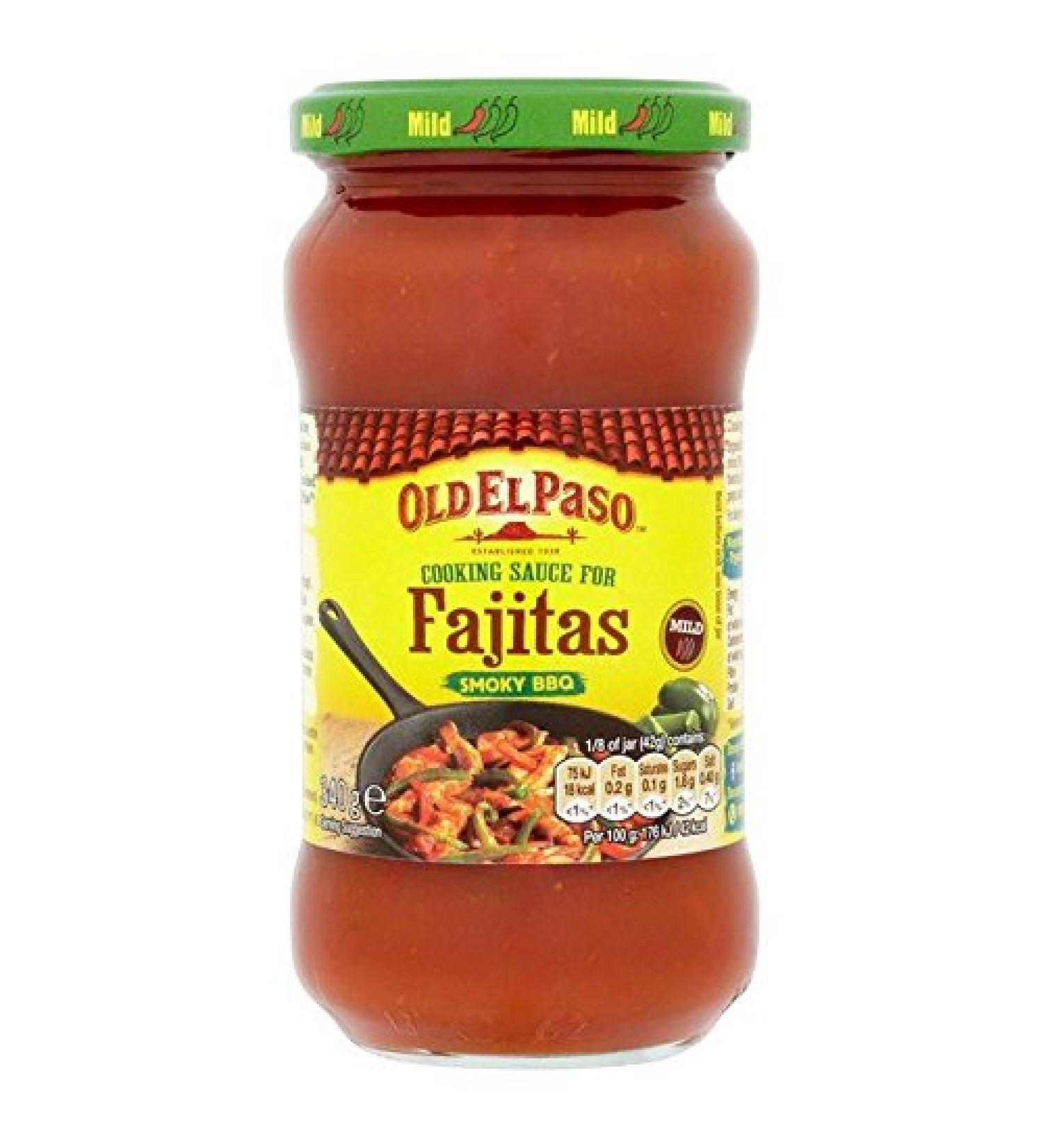 Old El Paso Old El Paso Fajita 340g Smoked Barbecue Sauce