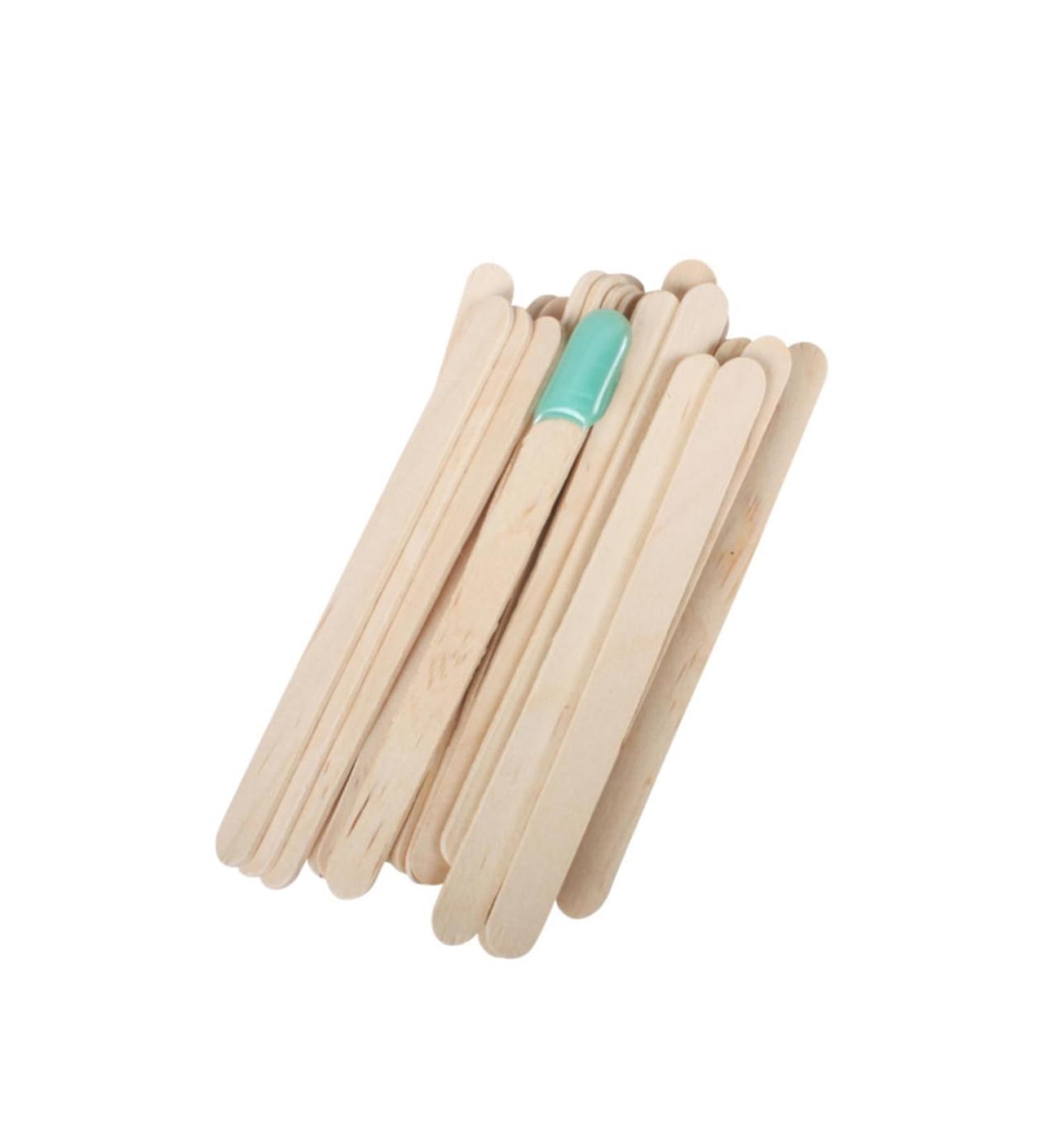 Angoily 150-Piece Wooden Wax Spatula Set for Waxing - Ideal Depilatory Tool - Buy Online on GoSupps.com